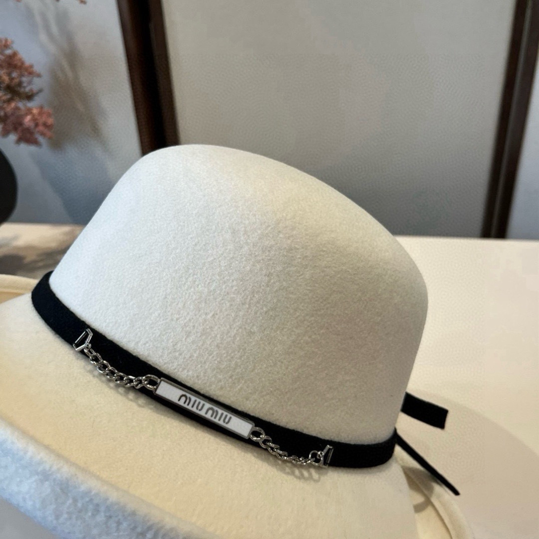 Dior Wool Felt Hat 57cm Head Circumference
