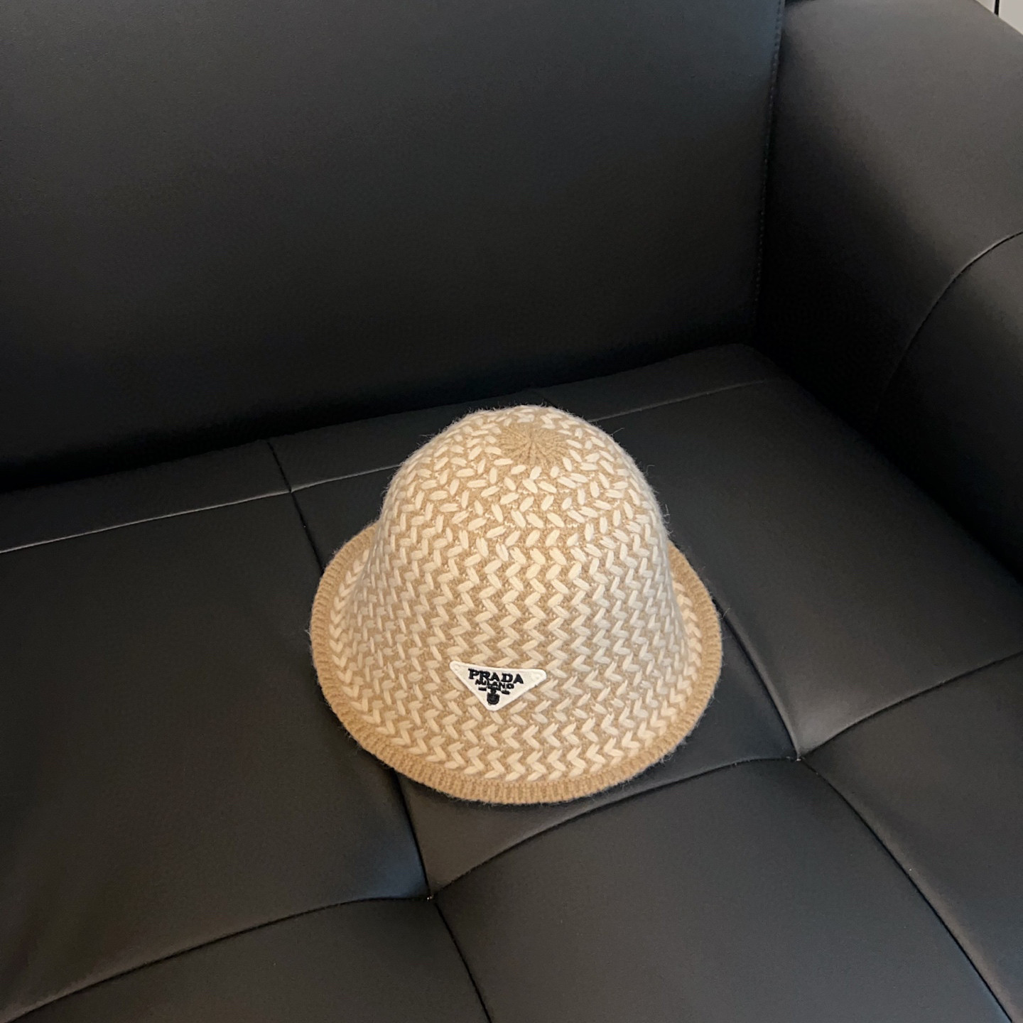 Prada Knit Bucket Hat