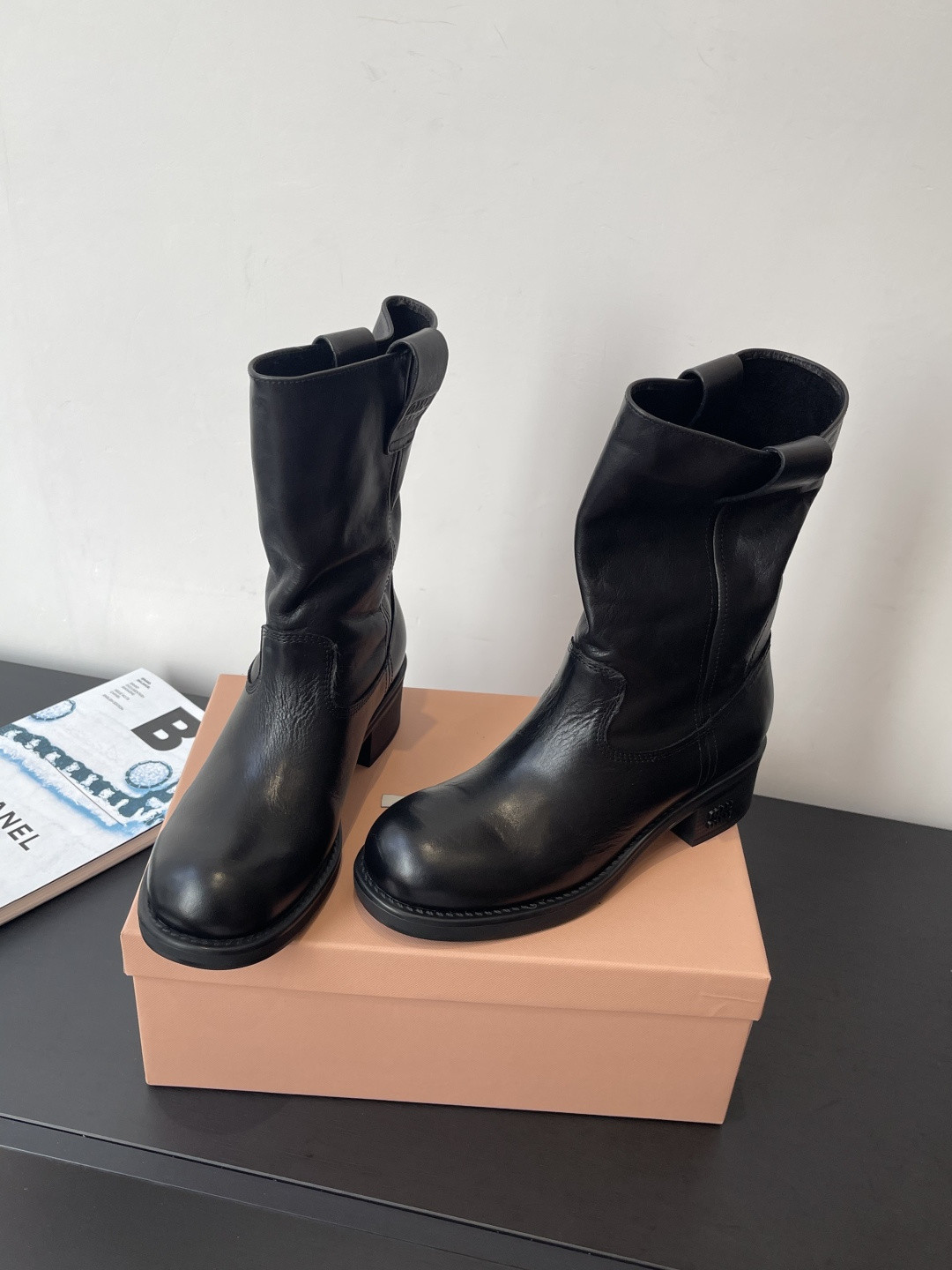 UA Miu Miu Ankle Boots