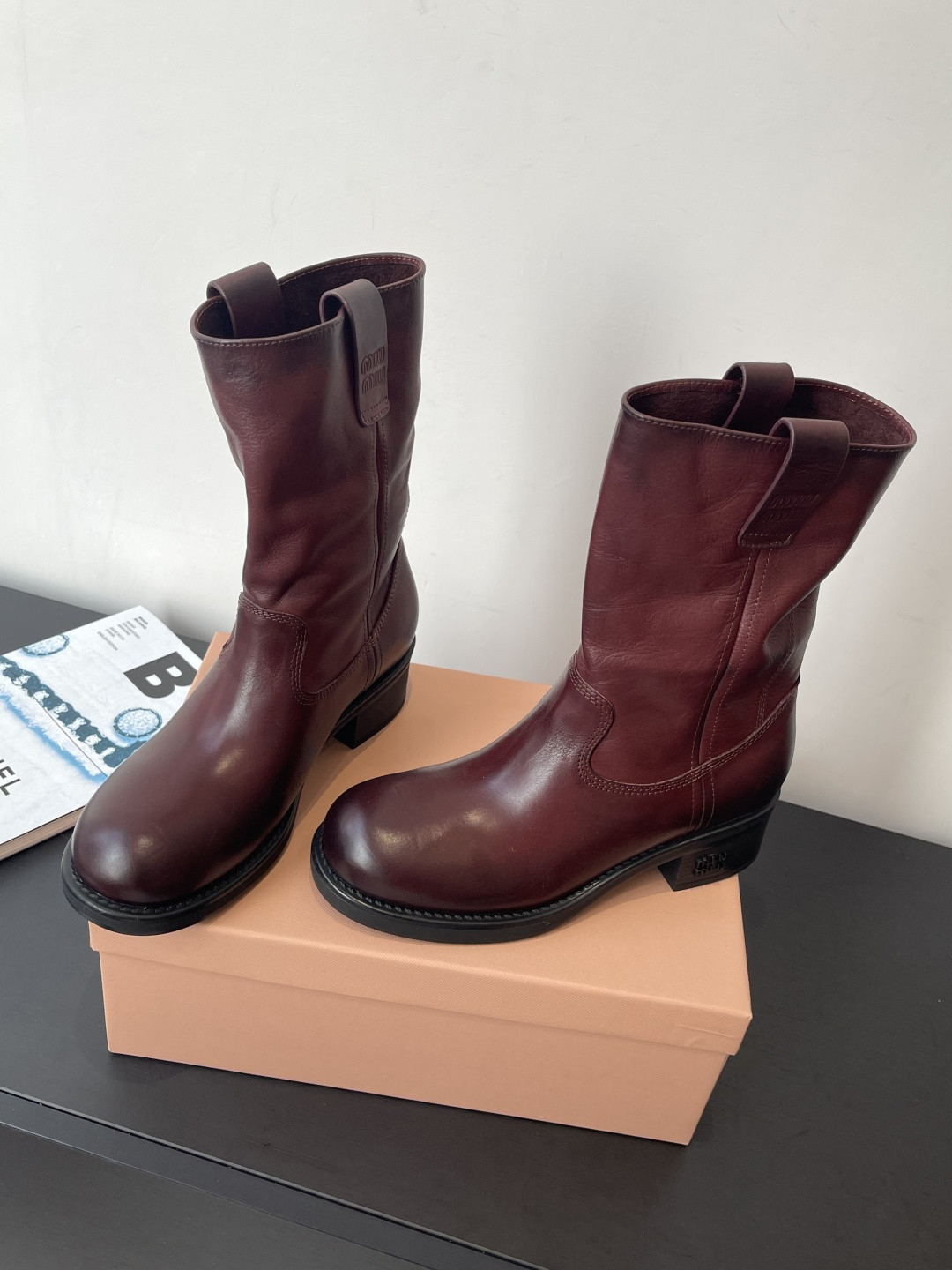 UA Miu Miu Ankle Boots