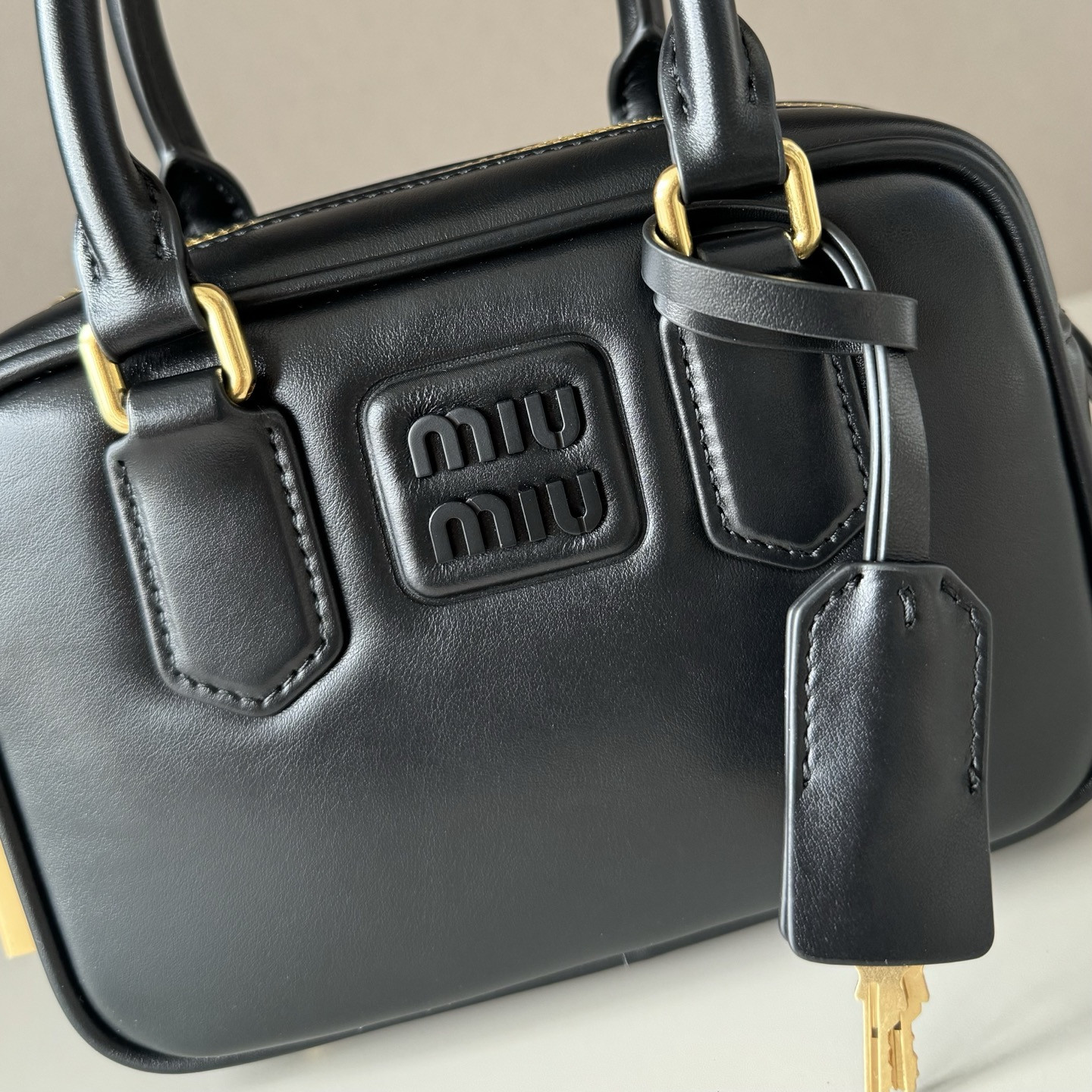 Miu Miu Arcadie Leather Bag 13x19x6cm