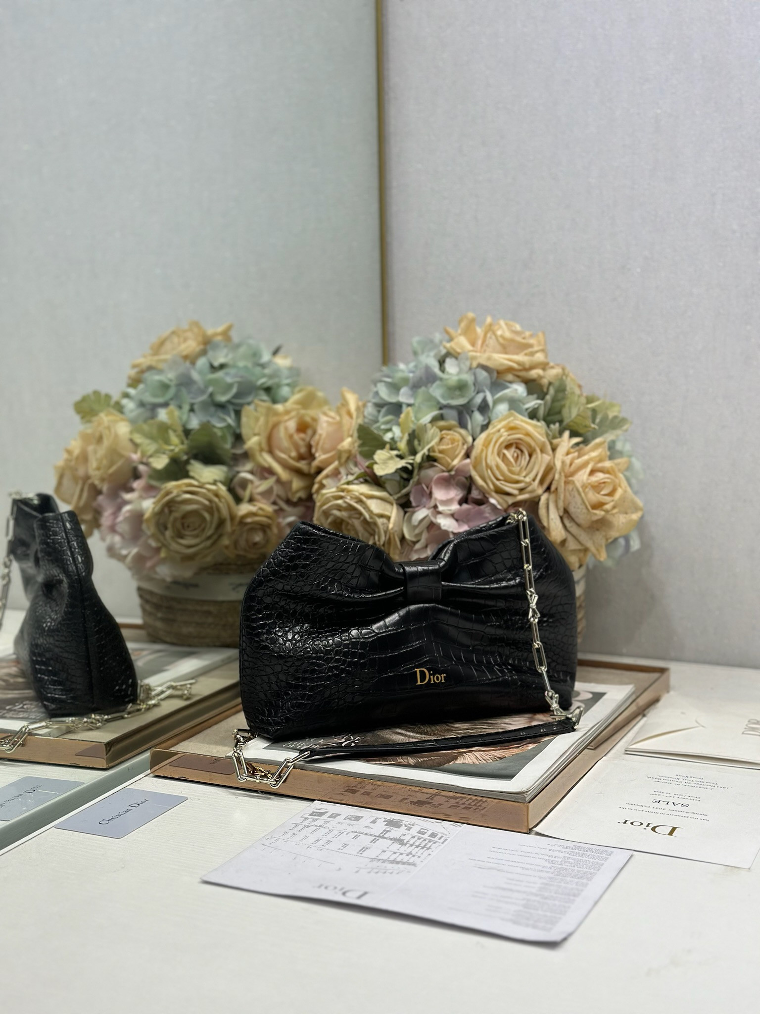 D10r Small Bow Bag 26x16x10cm