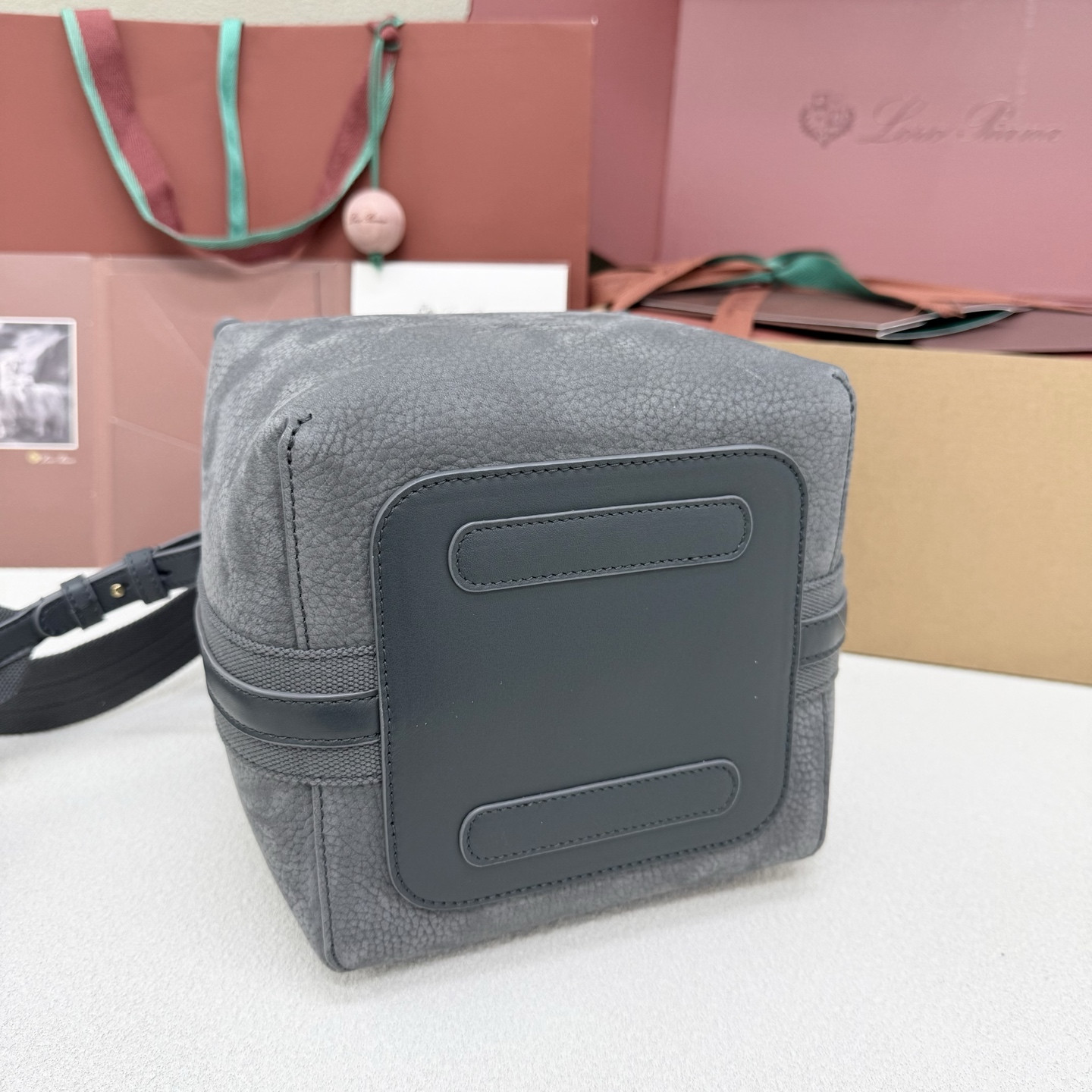 Loro Piana Small Bale Bag 17x20x17cm