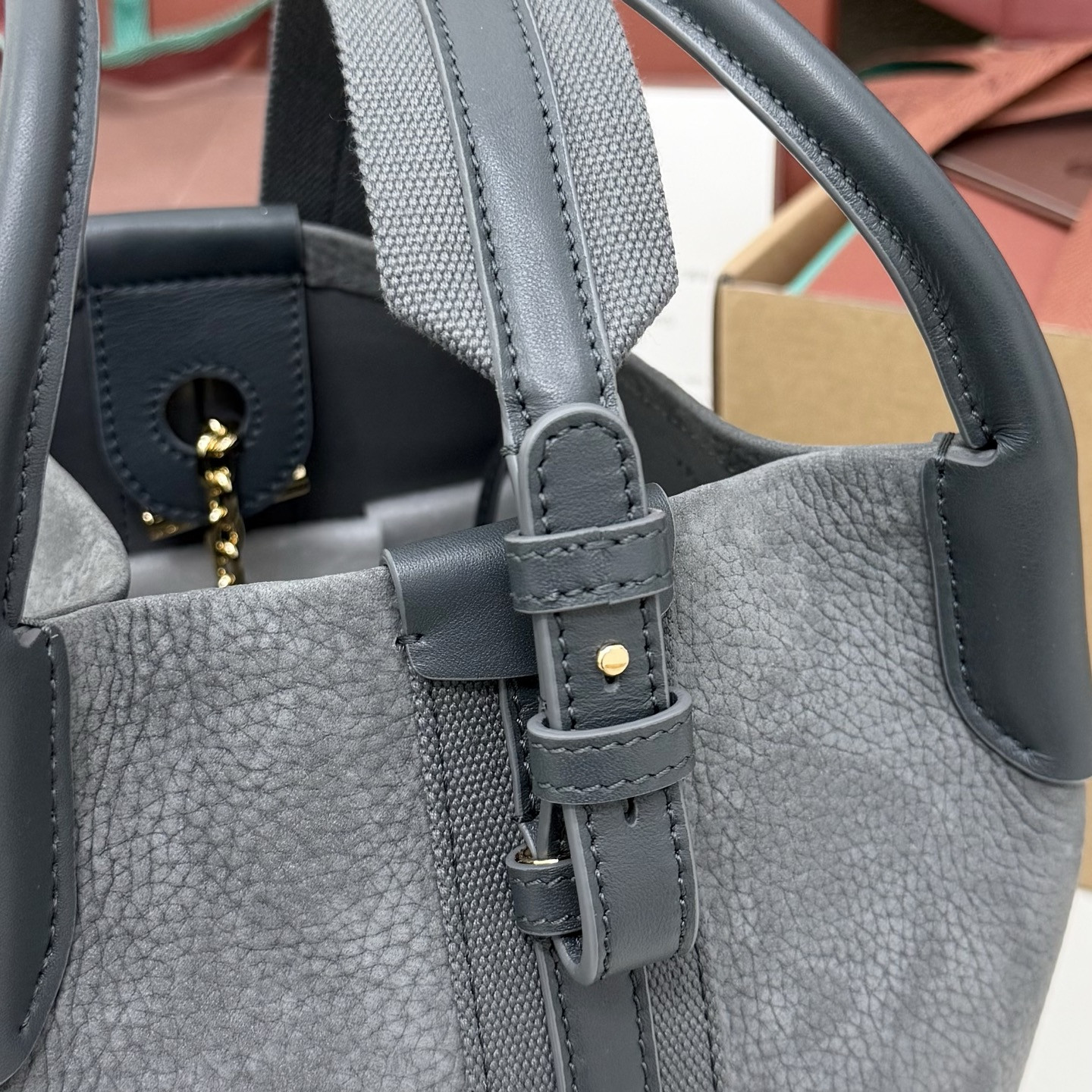 Loro Piana Small Bale Bag 17x20x17cm