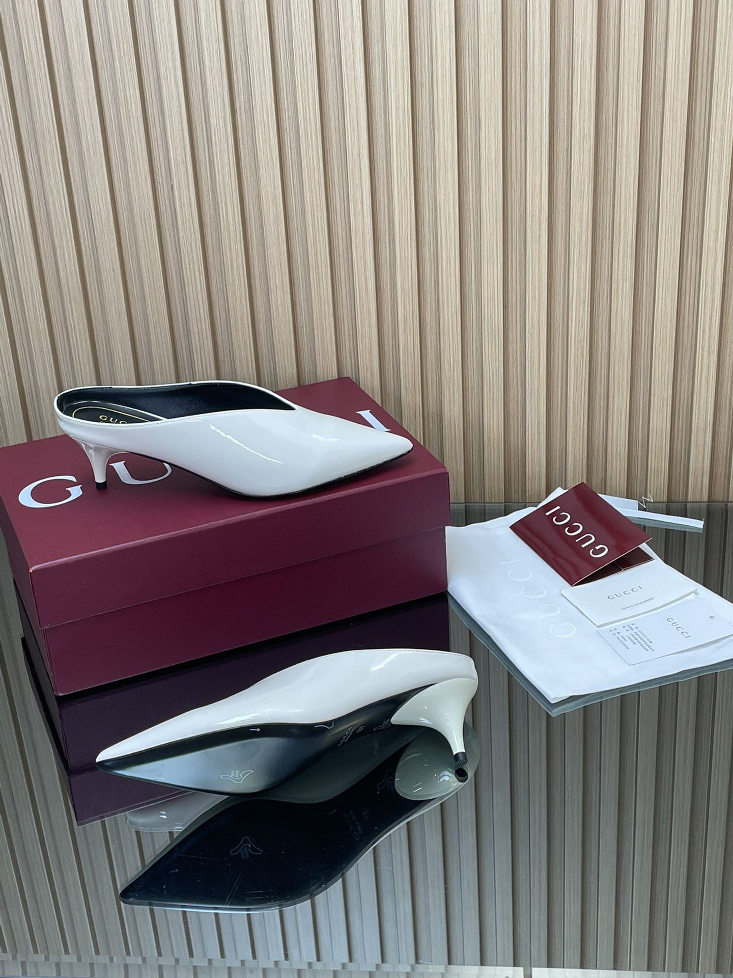 UA Gucci 97 Heeled Mule