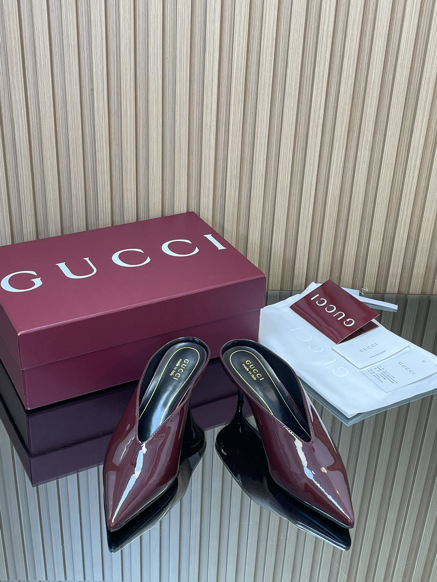 UA Gucci 97 Heeled Mule