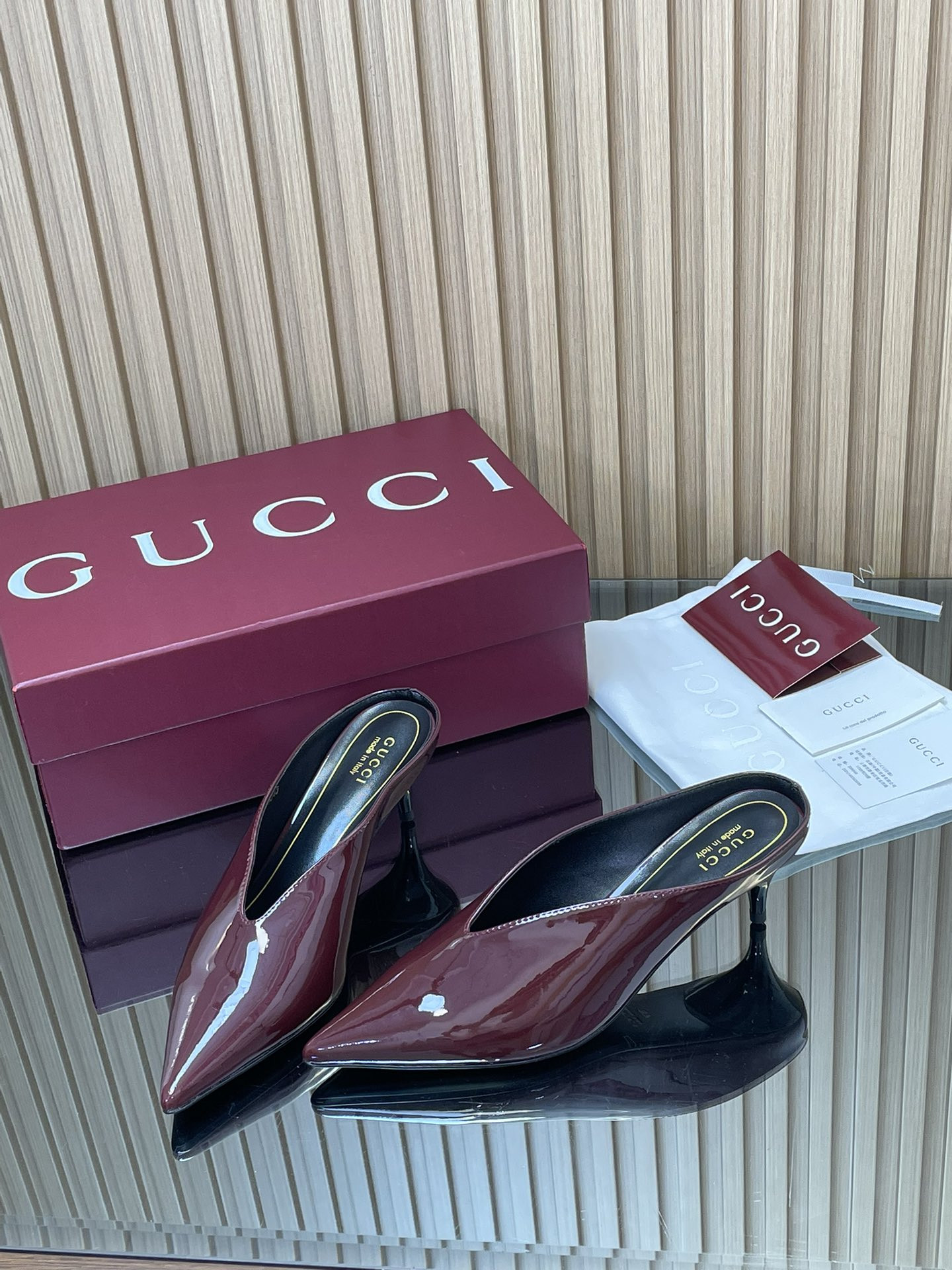 UA Gucci 97 Heeled Mule