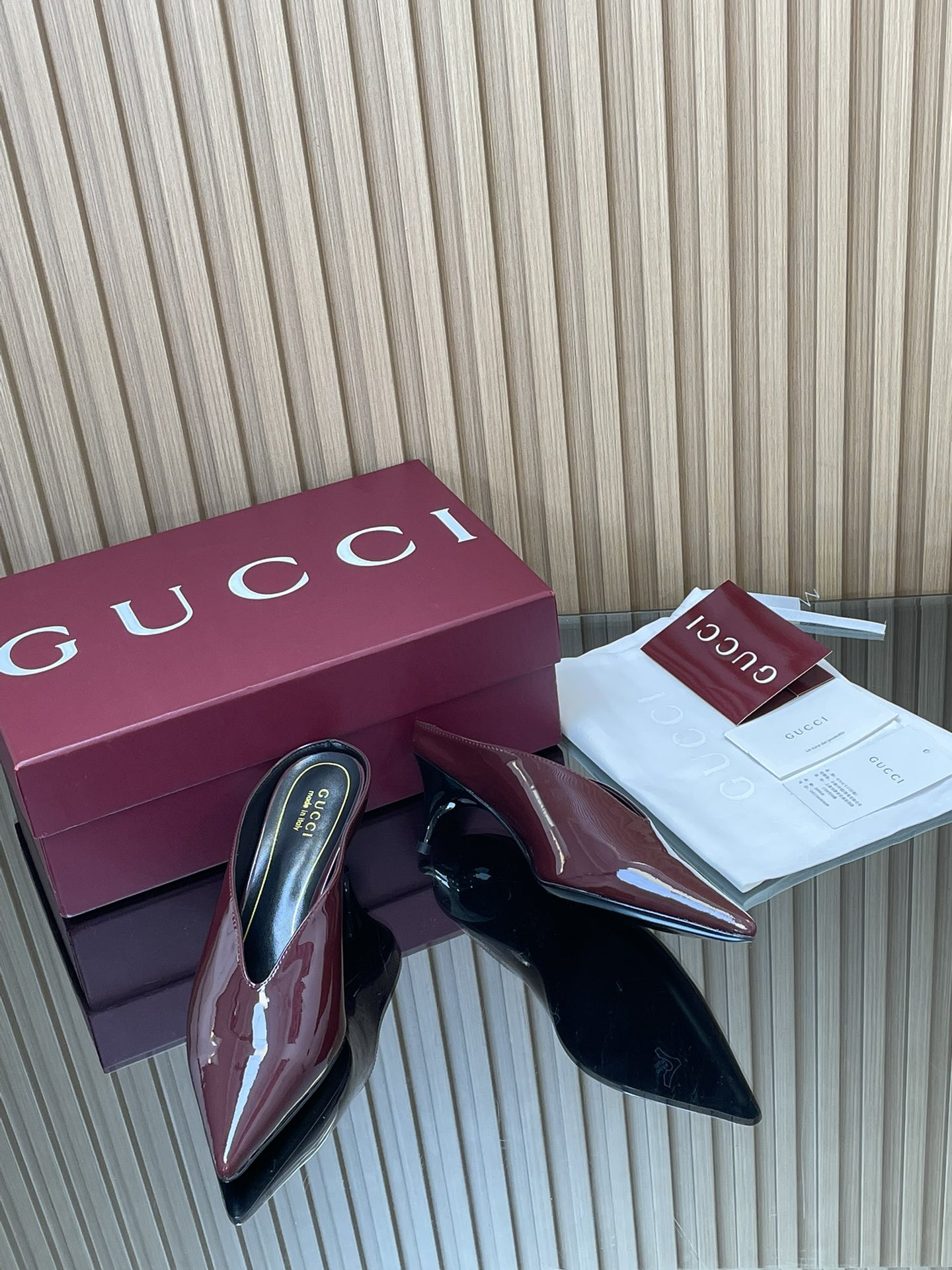 UA Gucci 97 Heeled Mule