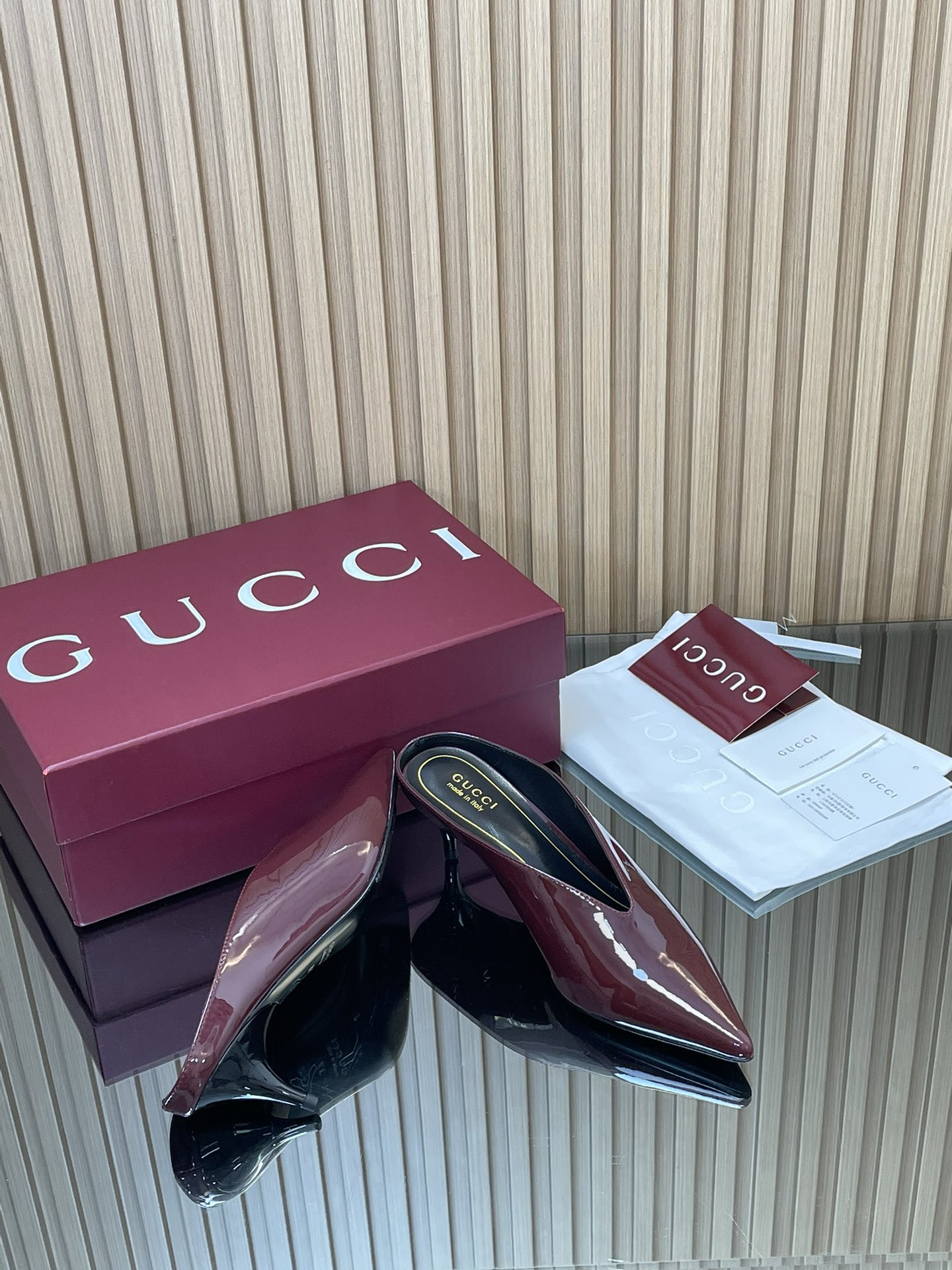 UA Gucci 97 Heeled Mule