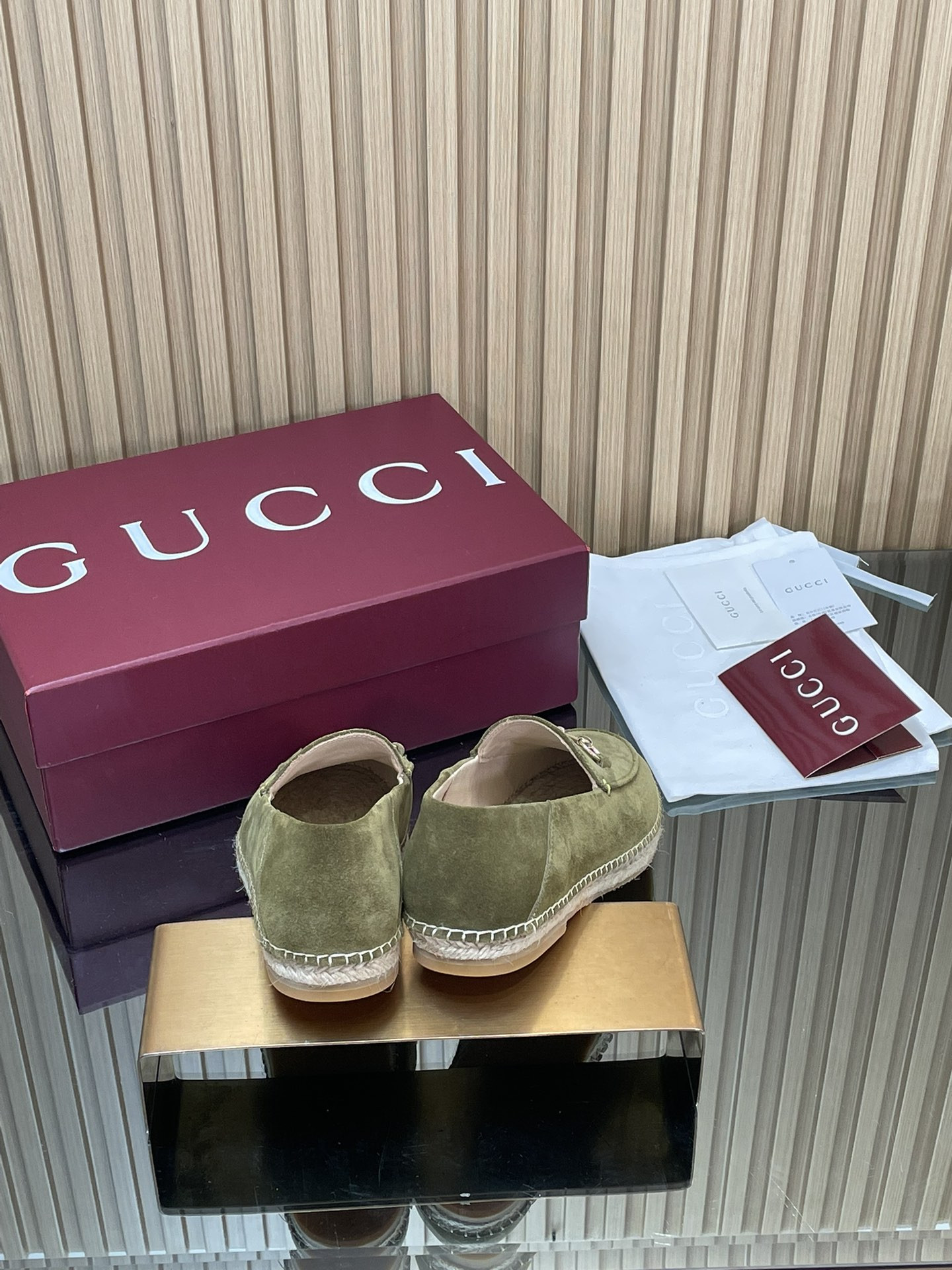 UA Gucci Espadrille With Horsebit