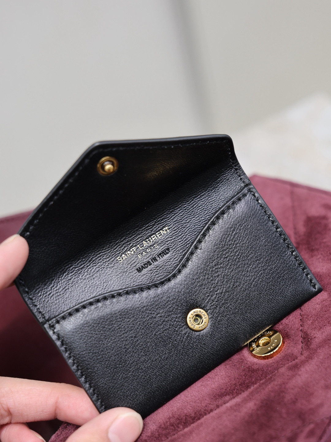 YSL LOULOU MINI in Suede 20x12x5cm