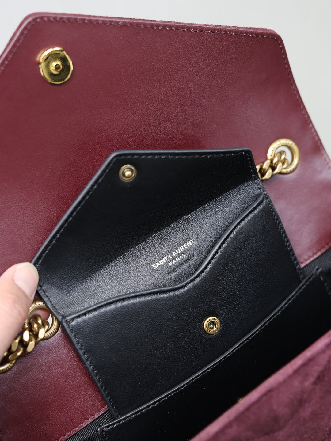 YSL LOULOU small in Suede 24x14x6cm