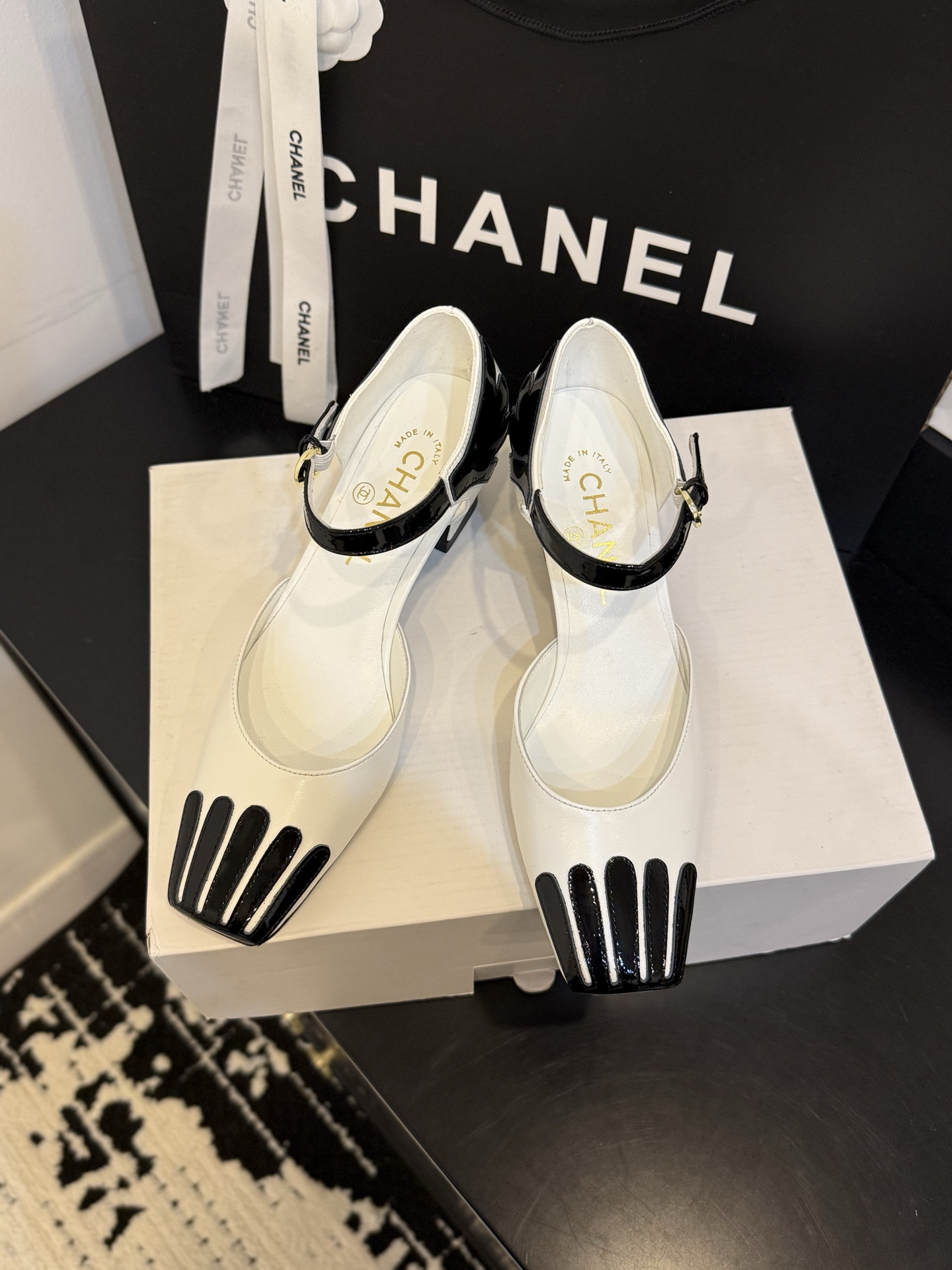 UA Chanel Mary Janes