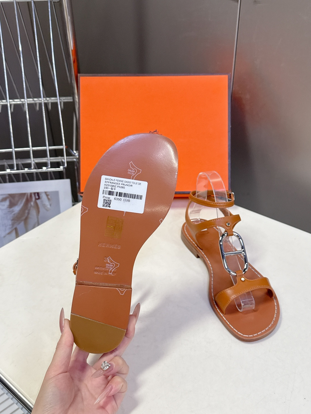UA Hermès Marinella Sandal