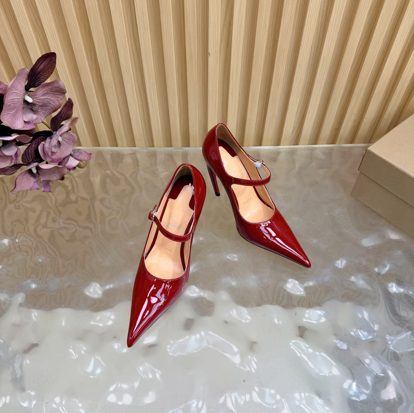 UA Christian Louboutin Mary Jane Pumps 15cm Heel