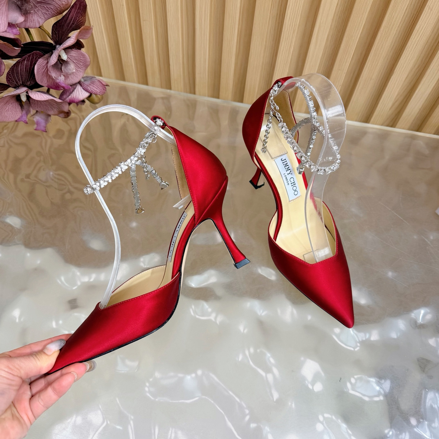 UA Jimmy Choo Stevie Pumps 9cm Heel