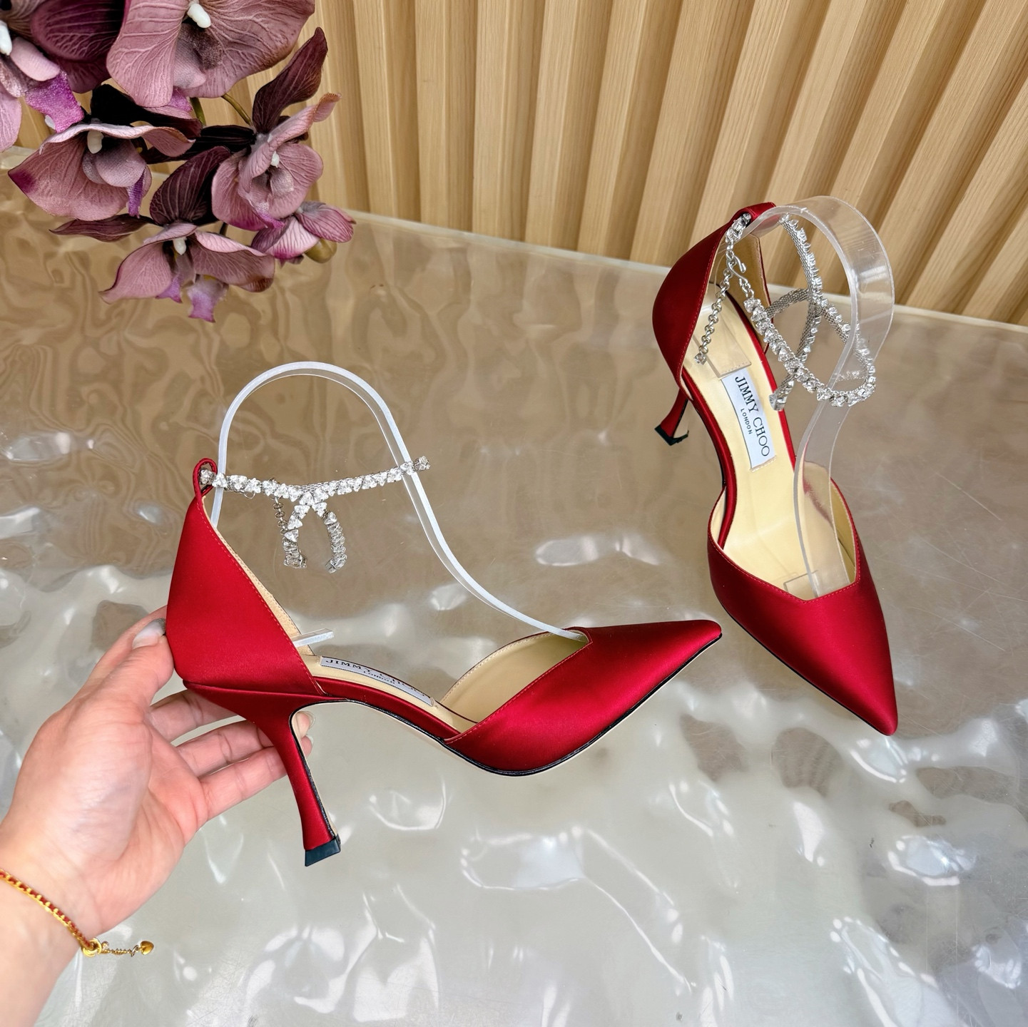 UA Jimmy Choo Stevie Pumps 9cm Heel