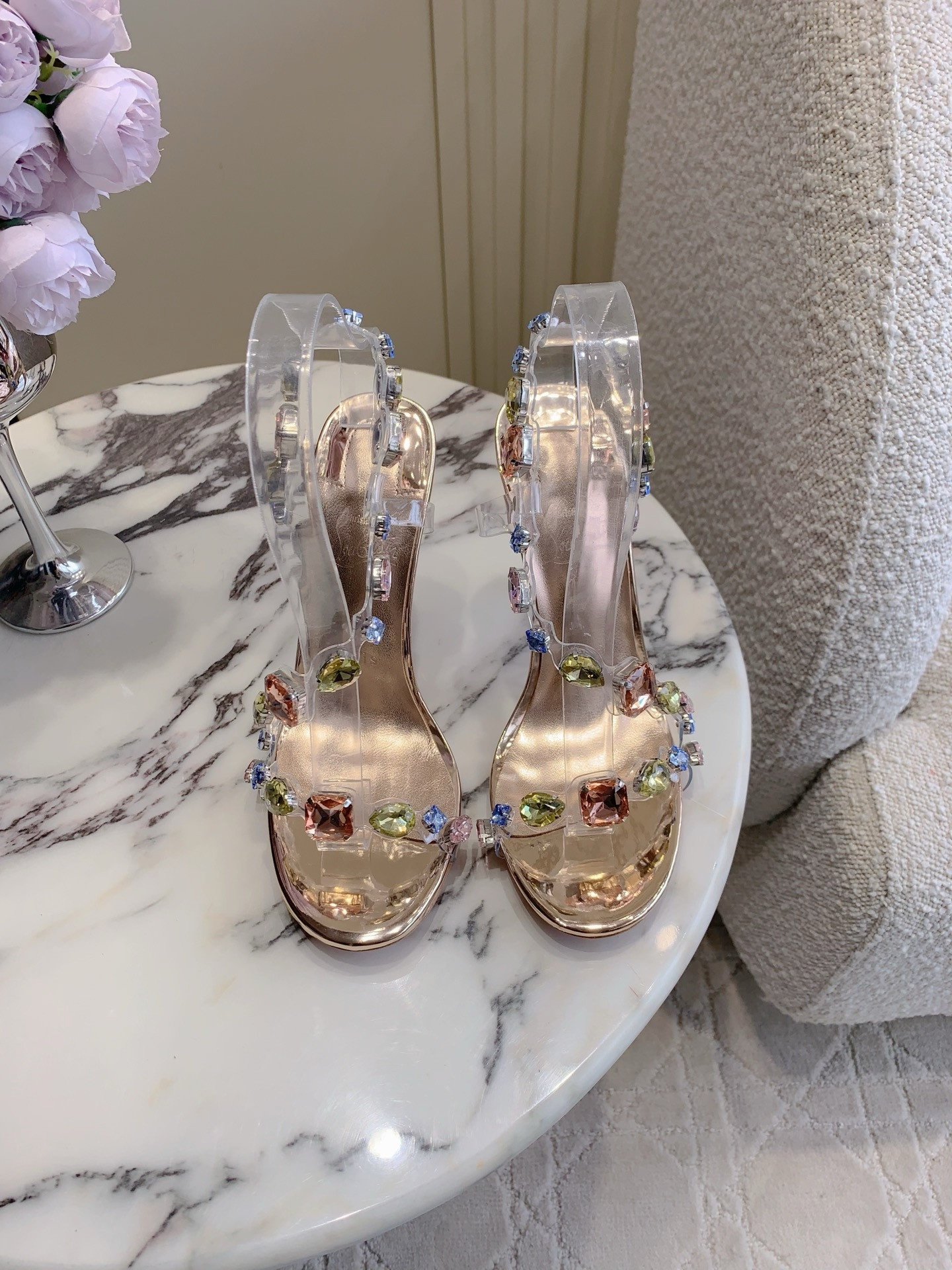 UA Christian Louboutin Rosa Z Jewel 9.5cm Heel