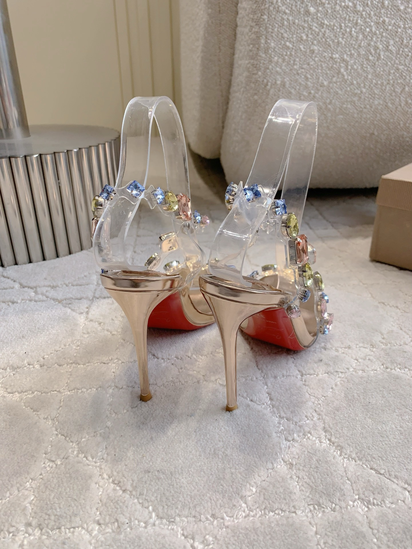UA Christian Louboutin Rosa Z Jewel 9.5cm Heel