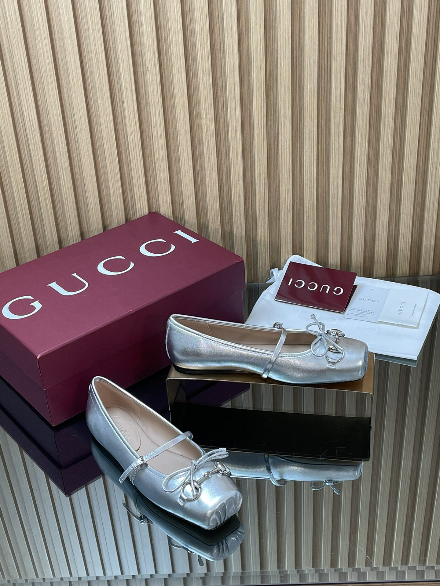 UA Gucci Horsebit Ballet Flat