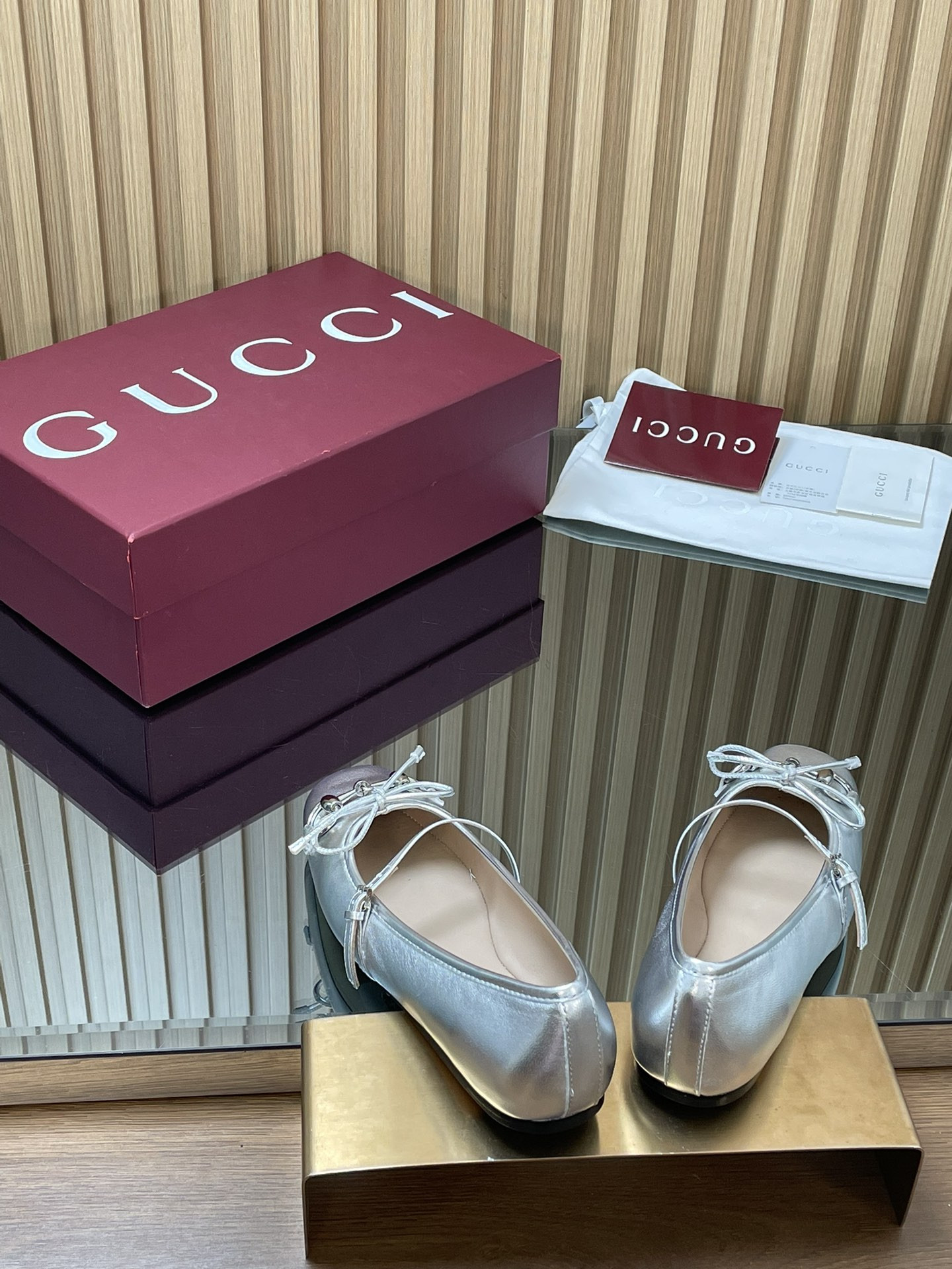 UA Gucci Horsebit Ballet Flat