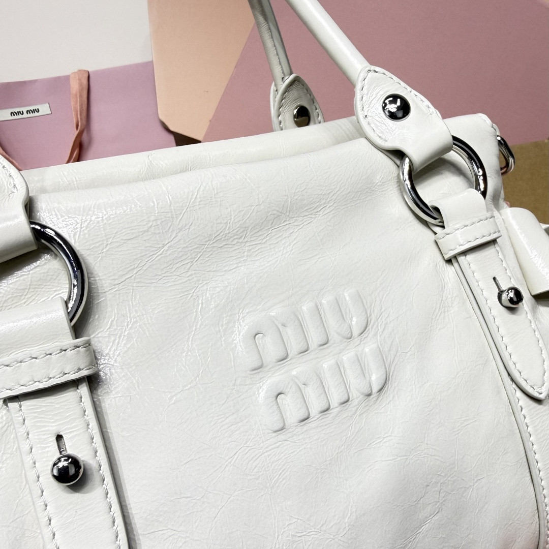 Miu Miu Motorcycle Bag 5BA327 27x22x13cm