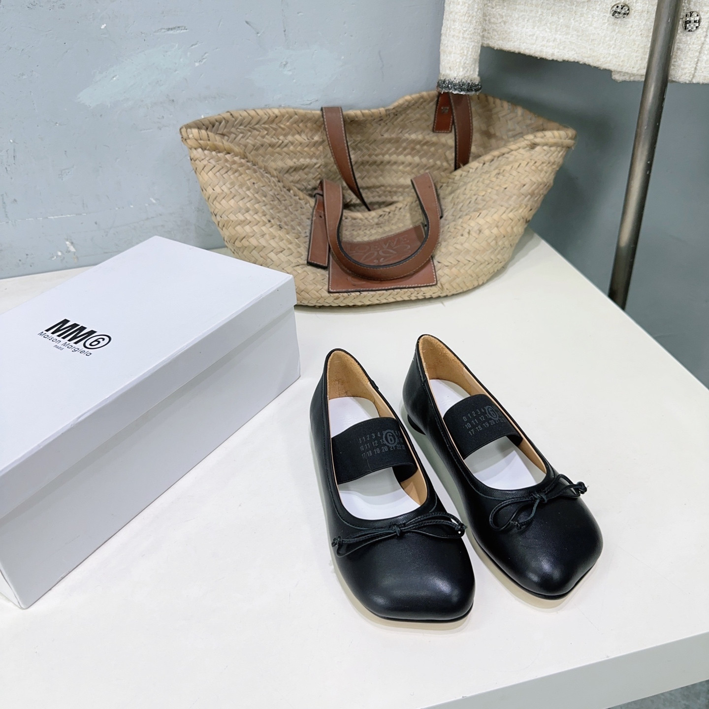 UA Maison Margiela Anatomic Numeric Ballerinas