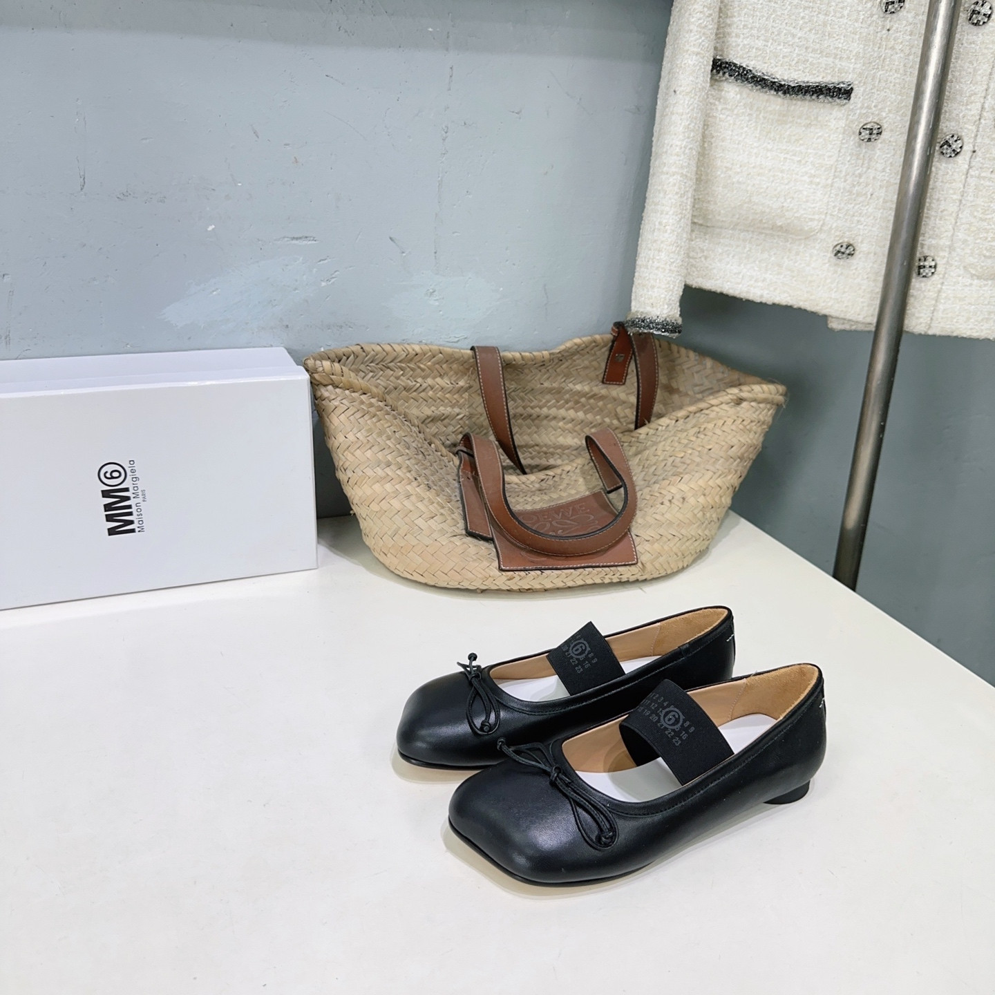 UA Maison Margiela Anatomic Numeric Ballerinas