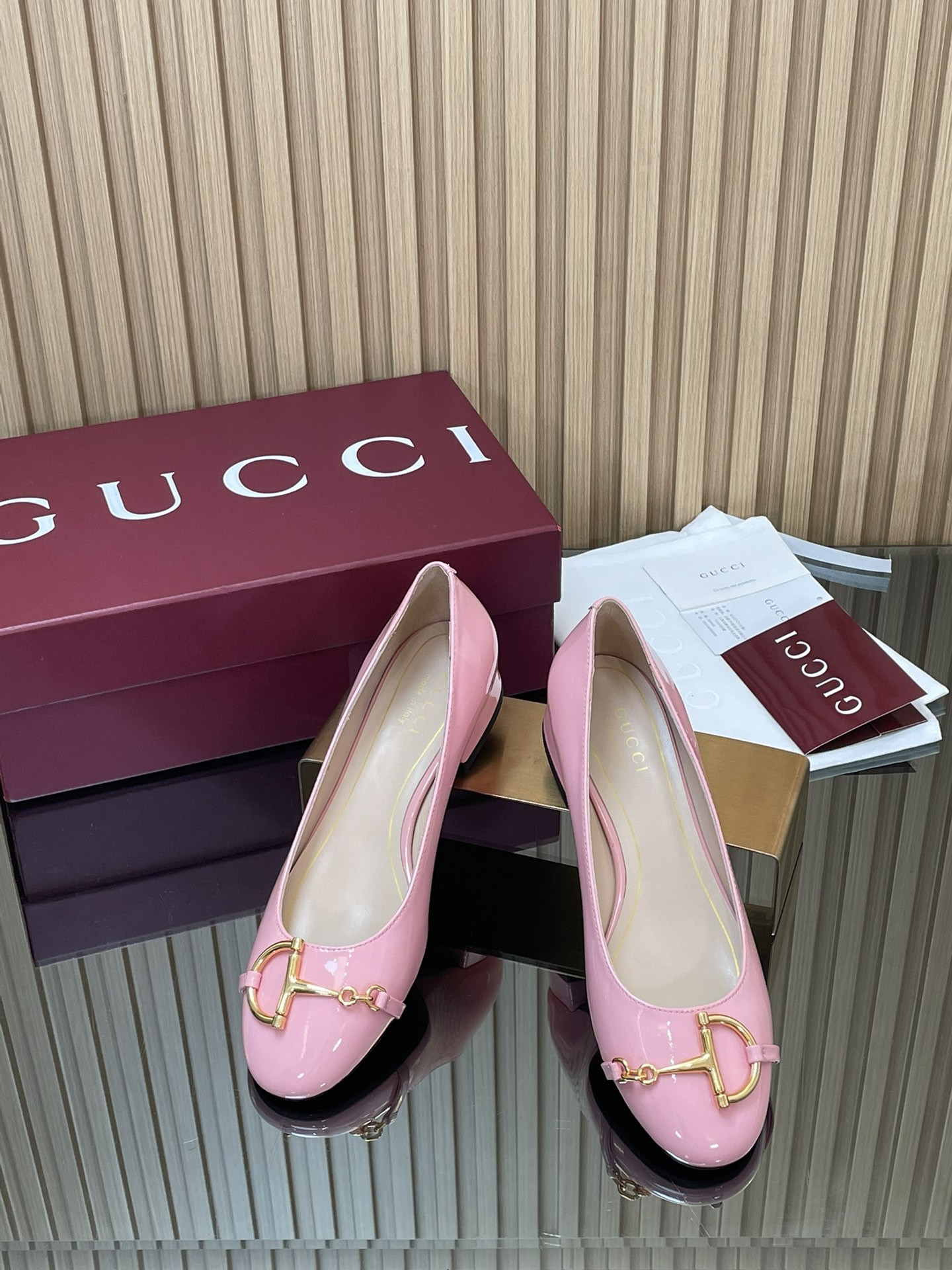 UA Gucci Ballet Flat With Half Horsebit