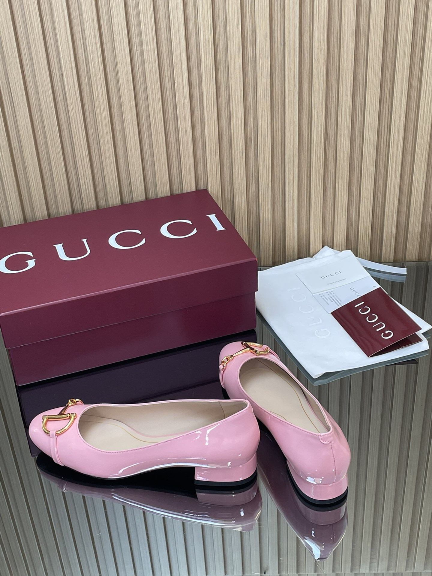 UA Gucci Ballet Flat With Half Horsebit