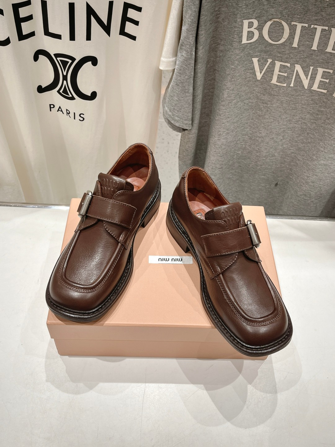 UA Miu Miu Monk Strap Loafer