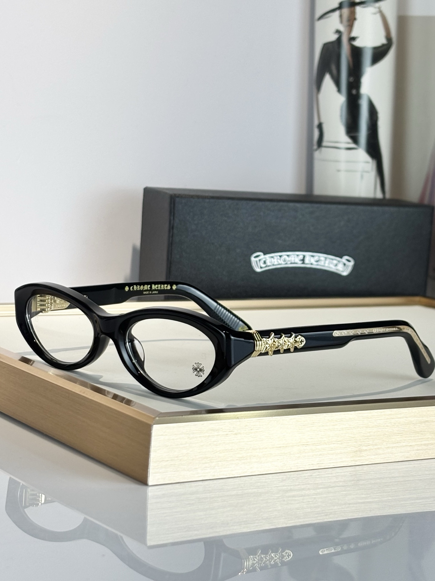 Chrome Hearts Glasses BLASTER 54-20-144