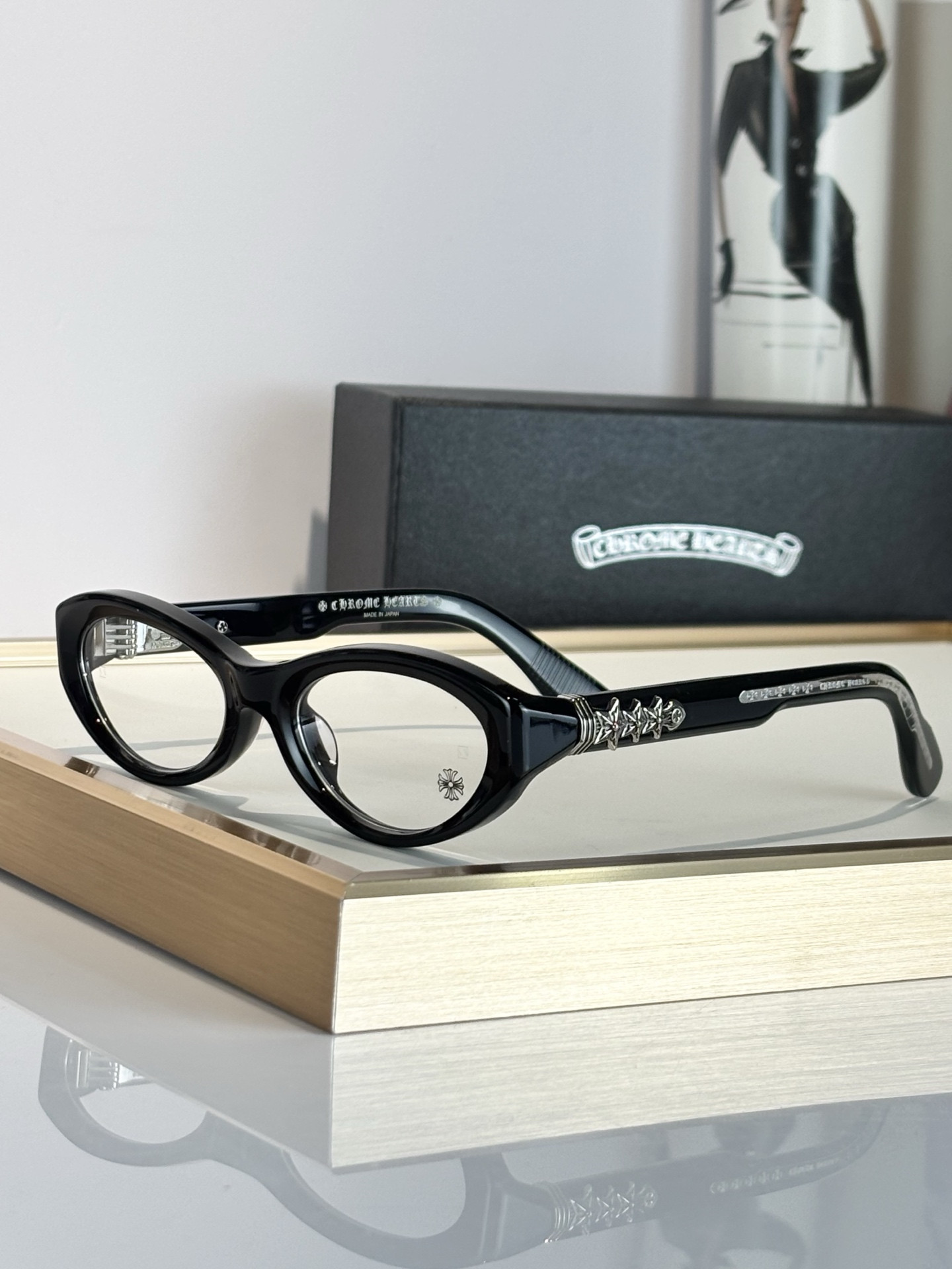 Chrome Hearts Glasses BLASTER 54-20-144