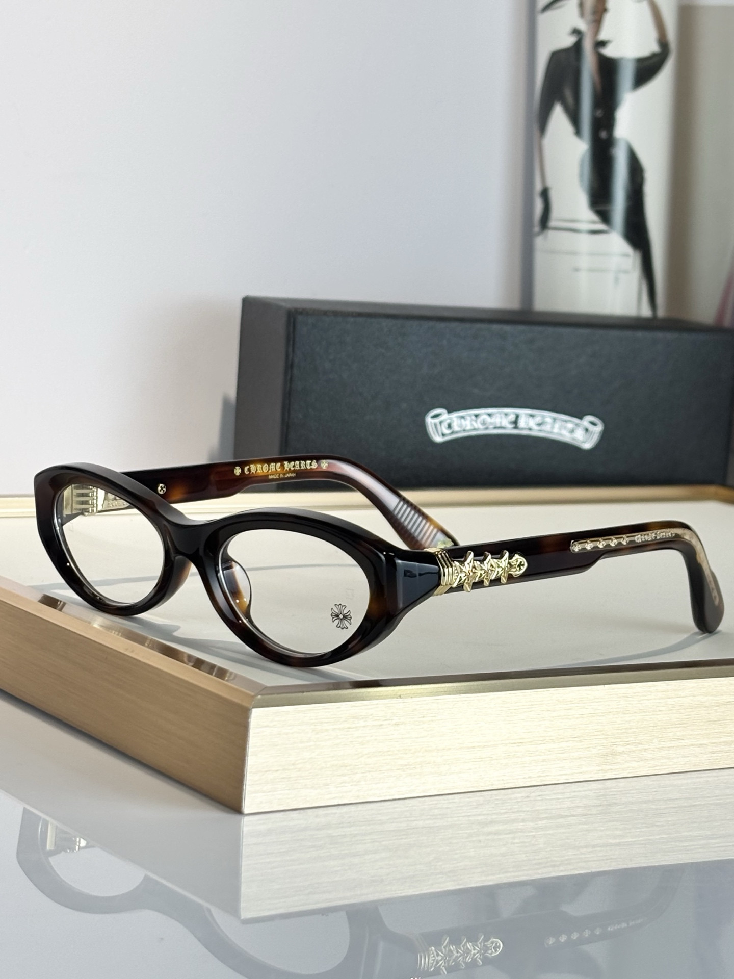 Chrome Hearts Glasses BLASTER 54-20-144