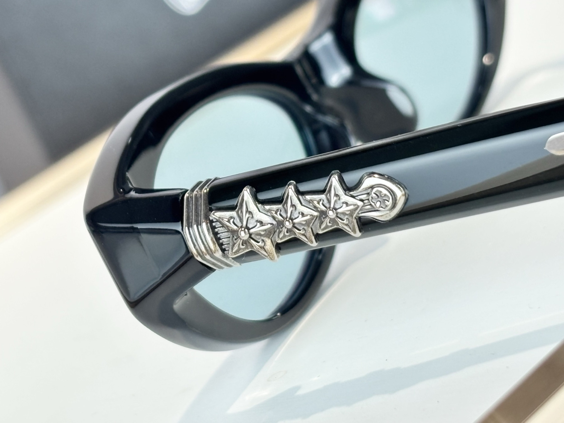 Chrome Hearts Glasses BLASTER 54-20-144