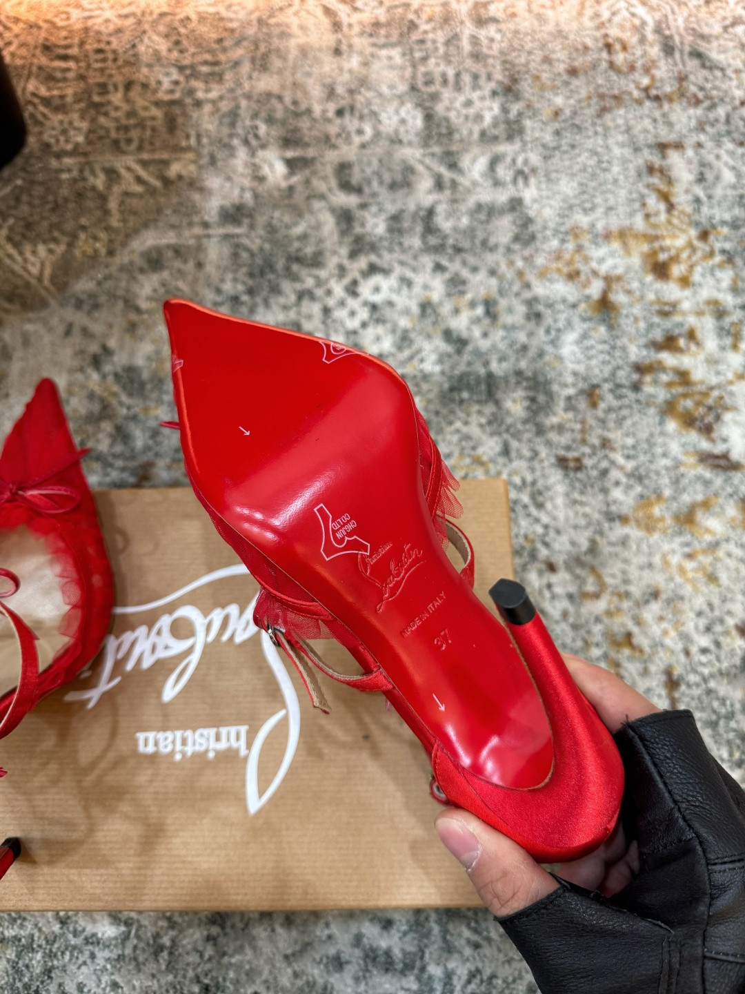 UA Christian Louboutin 105mm Pumps