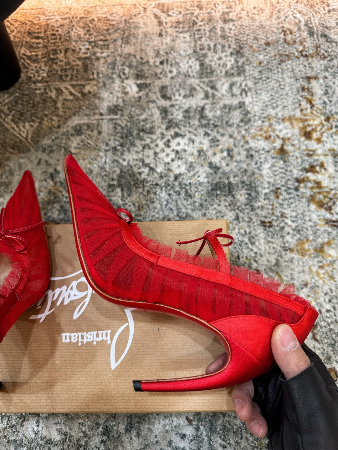 UA Christian Louboutin 105mm Pumps