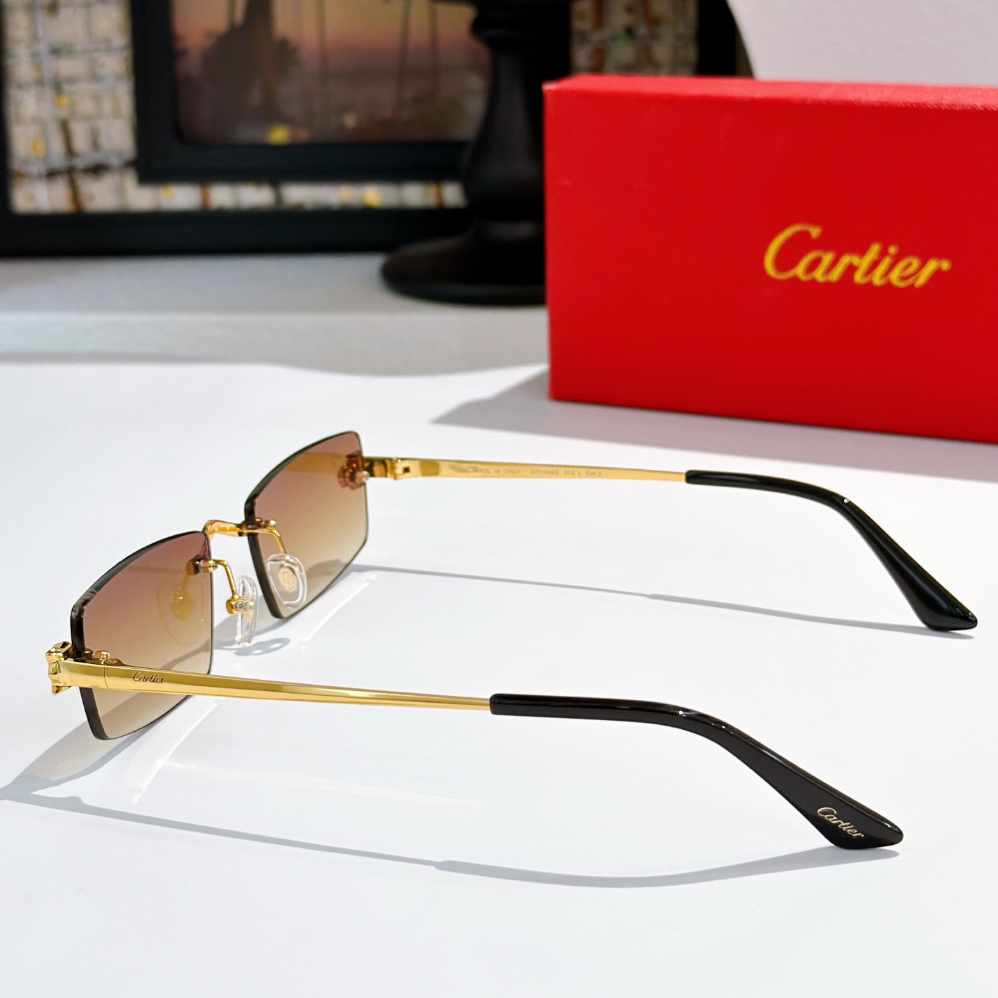 Cartier Glasses CT0598S 55-20-145