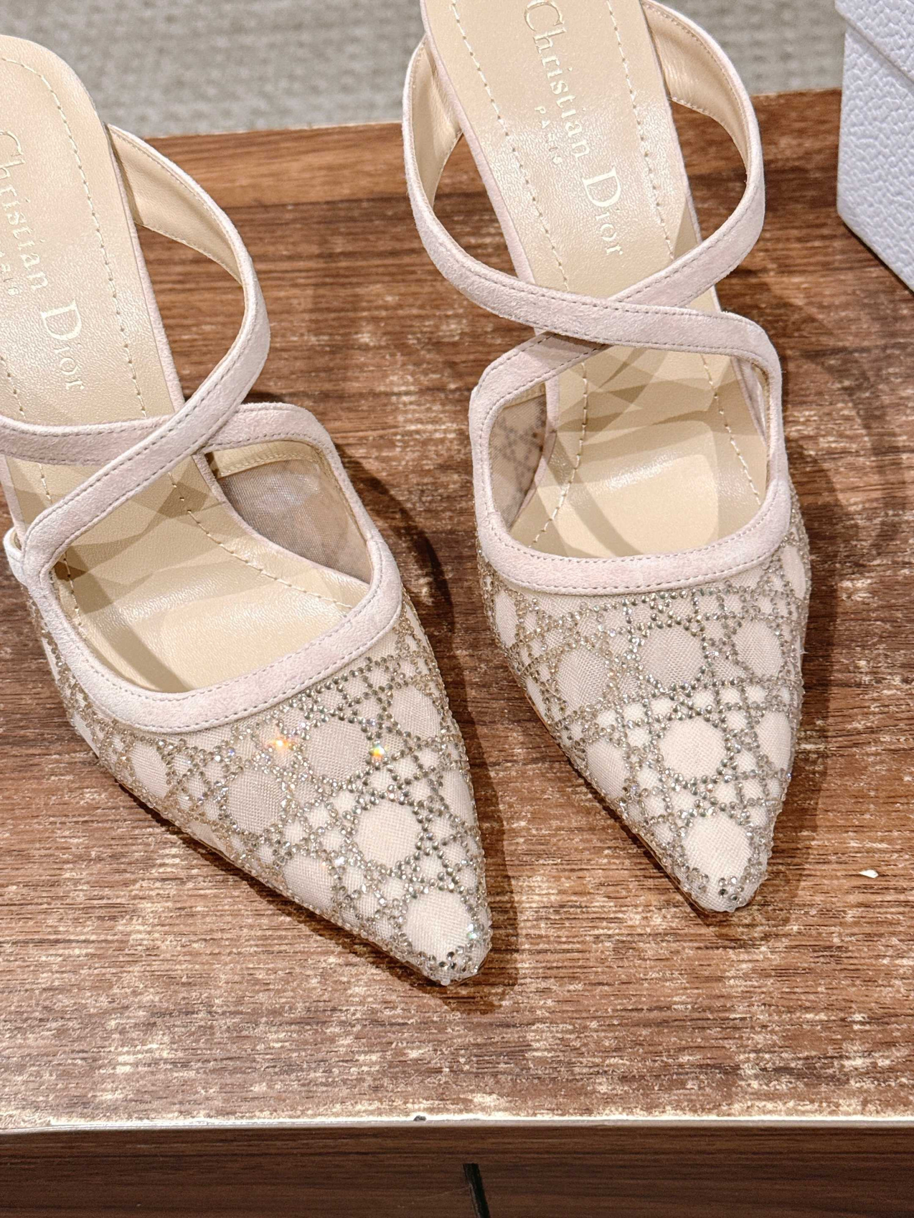 UA Dior Capture Heeled Mule
