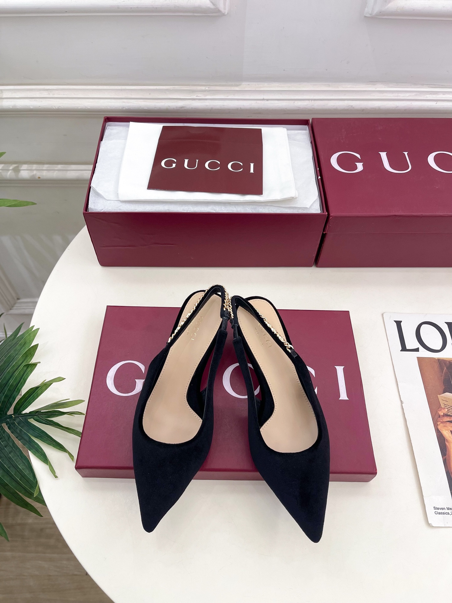 UA Gucci Signoria Slingback Pump