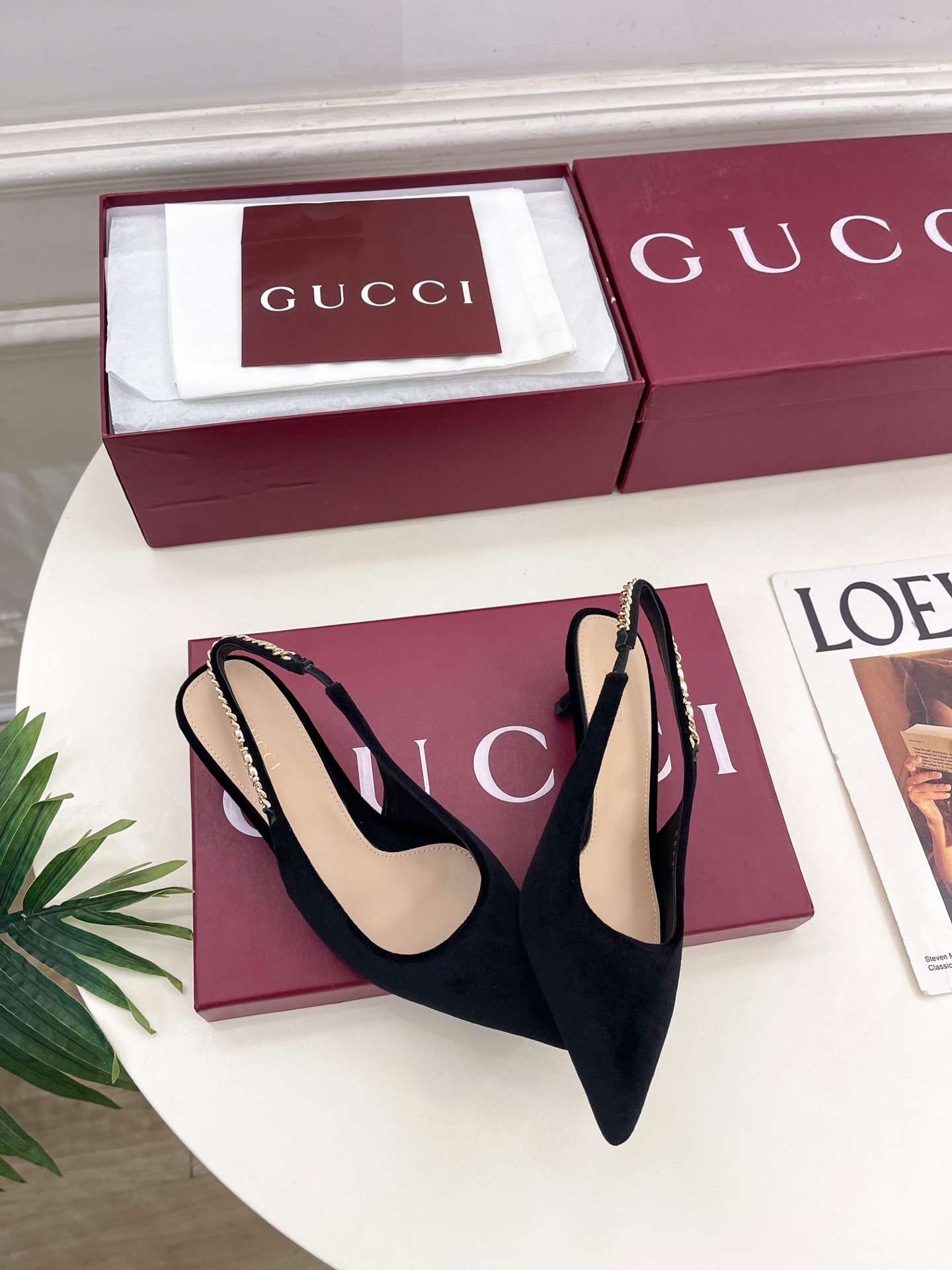 UA Gucci Signoria Slingback Pump