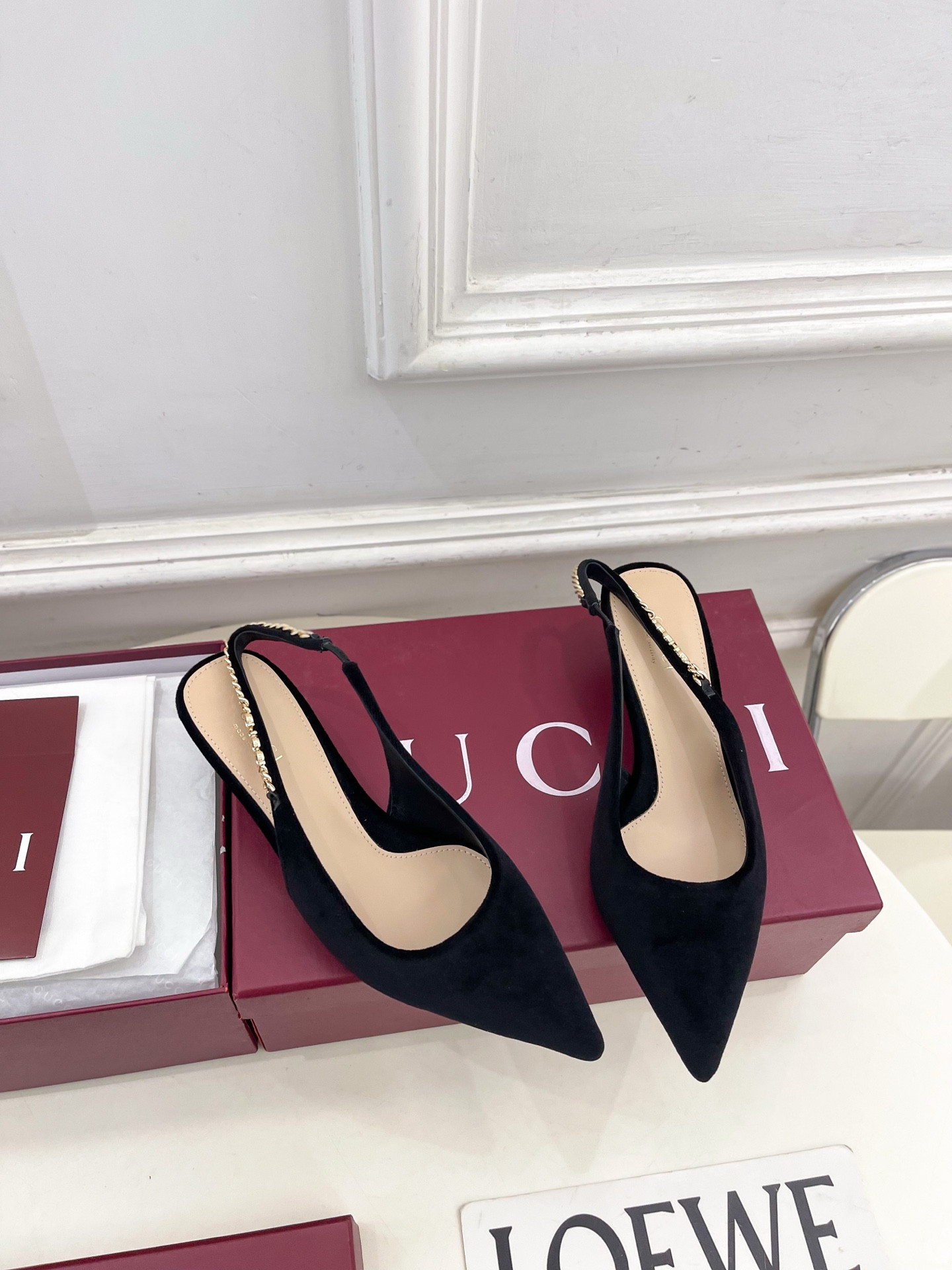 UA Gucci Signoria Slingback Pump
