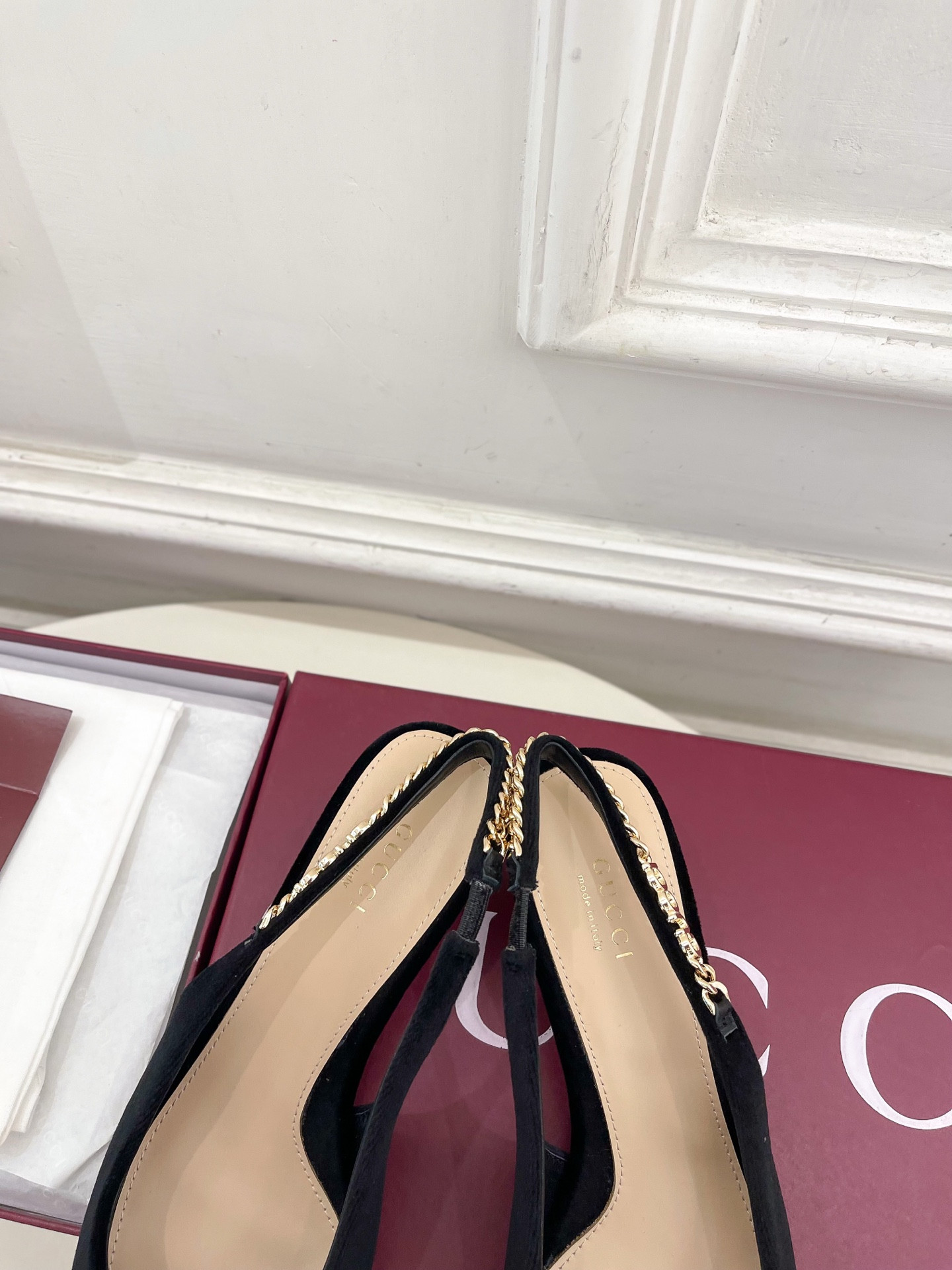UA Gucci Signoria Slingback Pump
