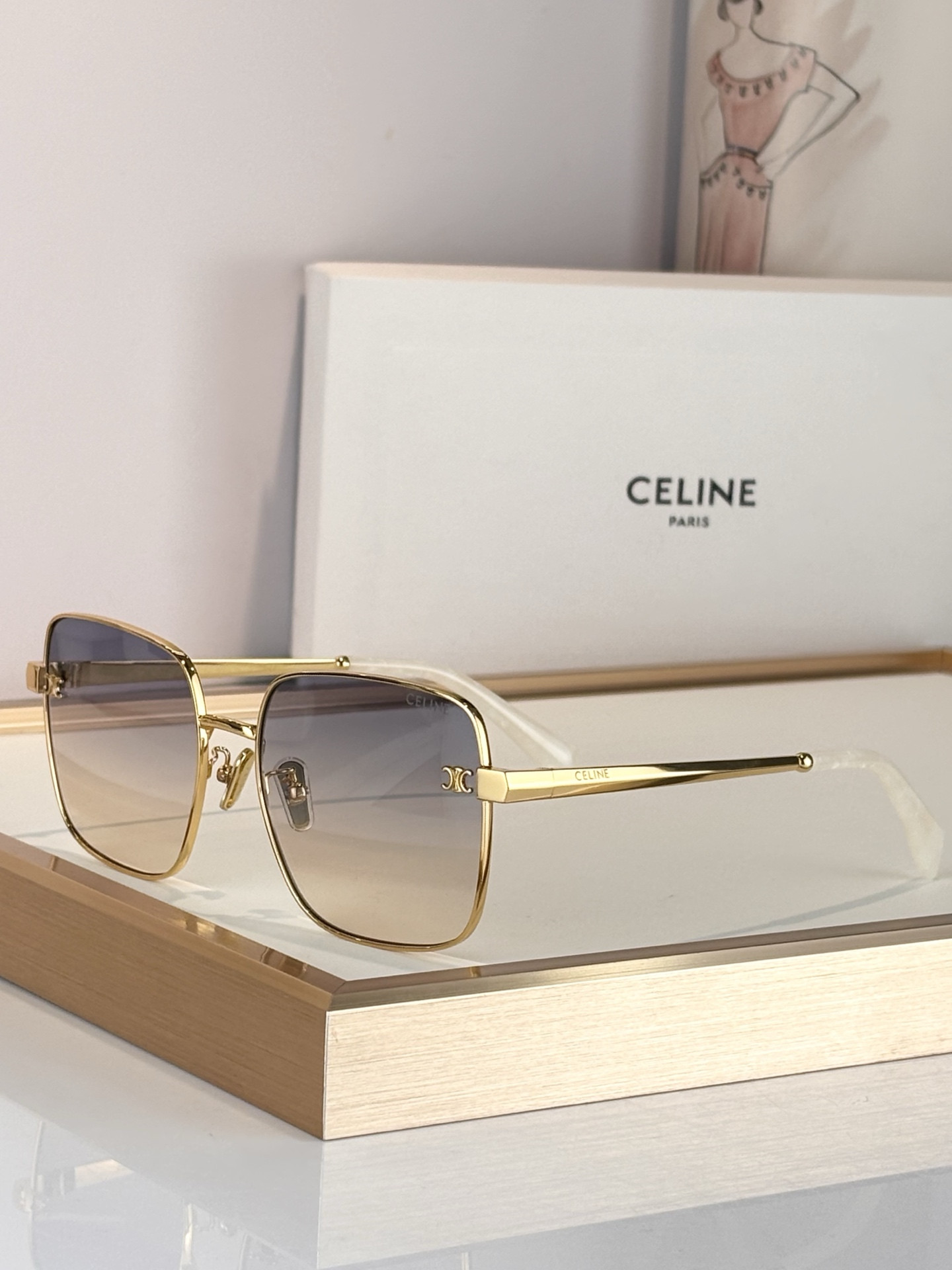 Celine Glasses CL42130U 59-18-145
