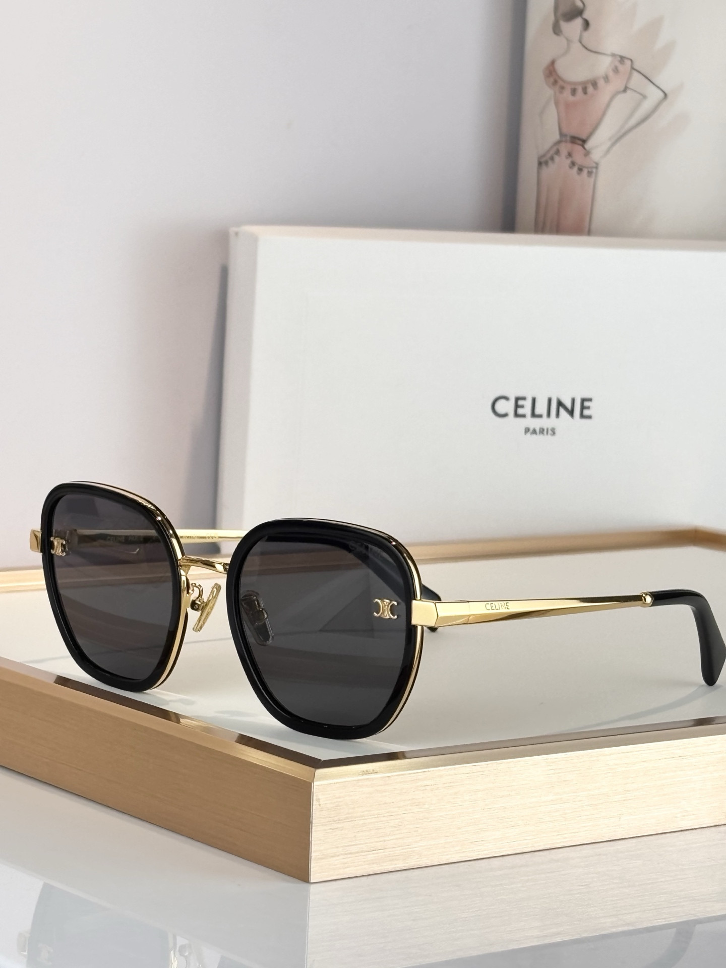Celine Glasses CL42128U 55-22-145