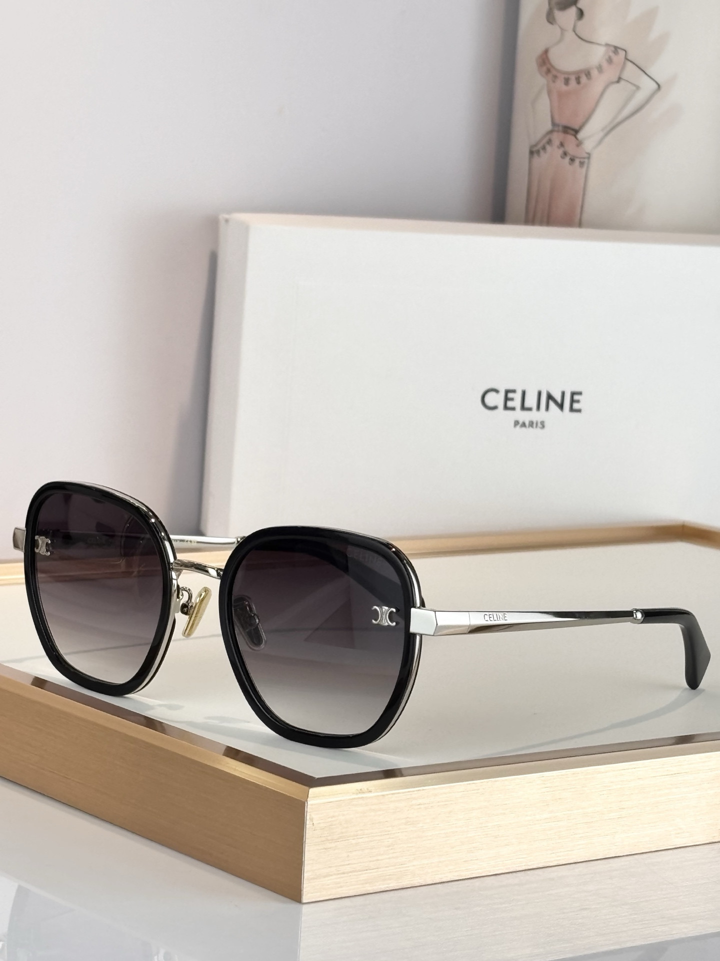 Celine Glasses CL42128U 55-22-145