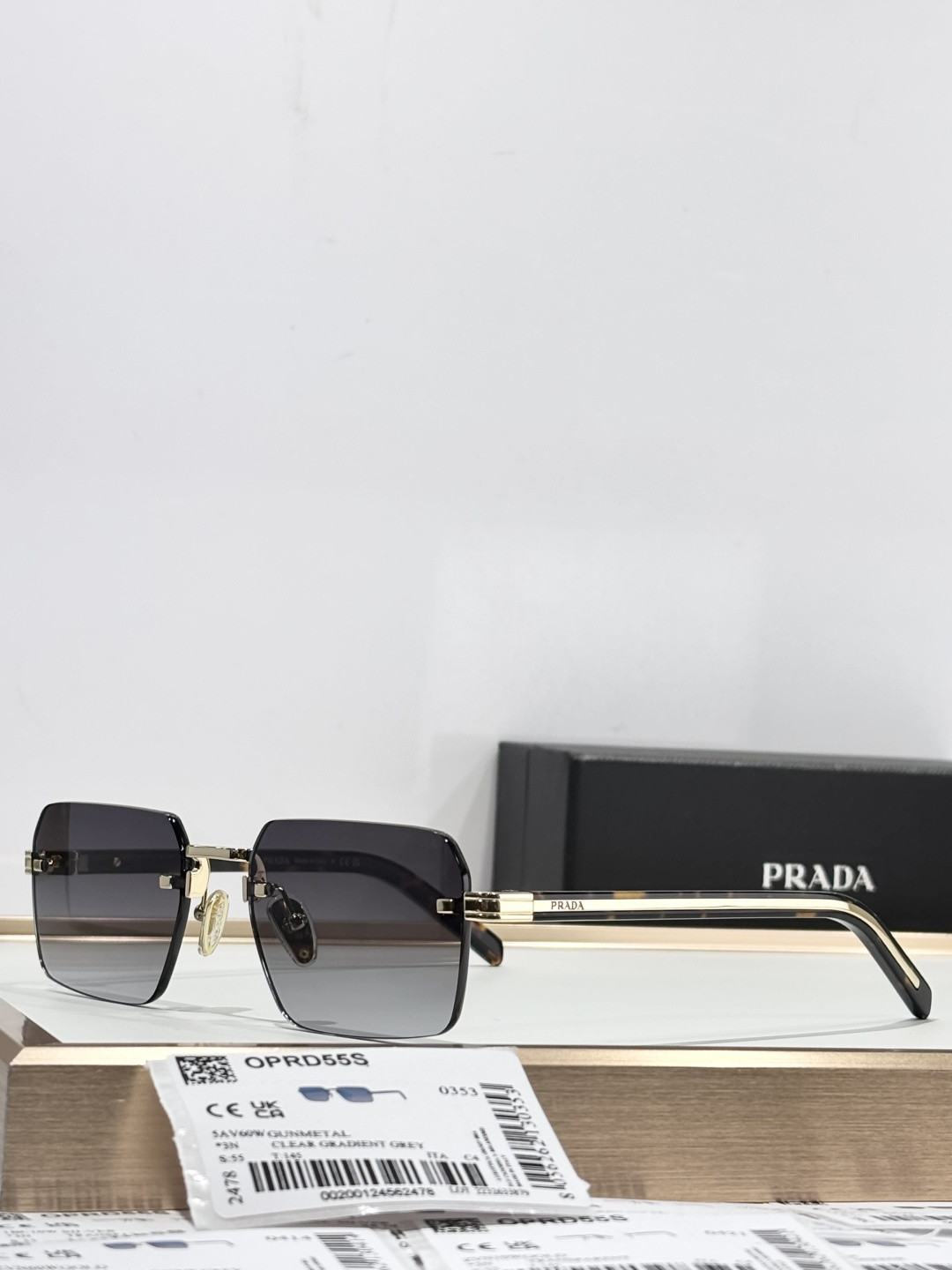 Prada Glasses SPR D55S 55-19-145