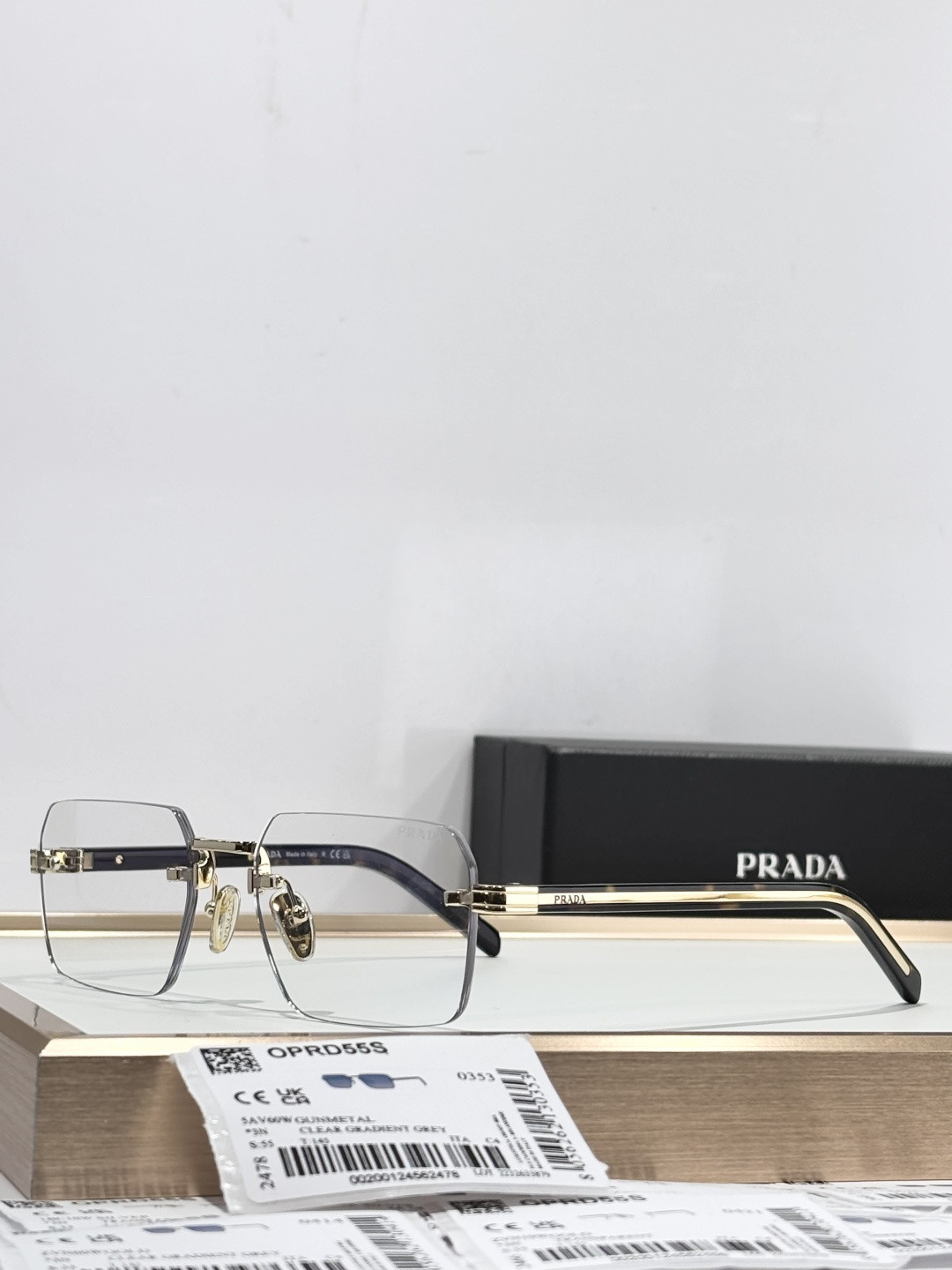 Prada Glasses SPR D55S 55-19-145