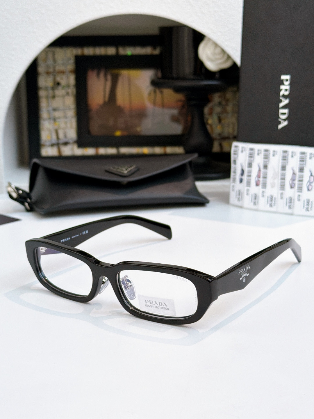 Prada Glasses SPR B06SF 55-18-145