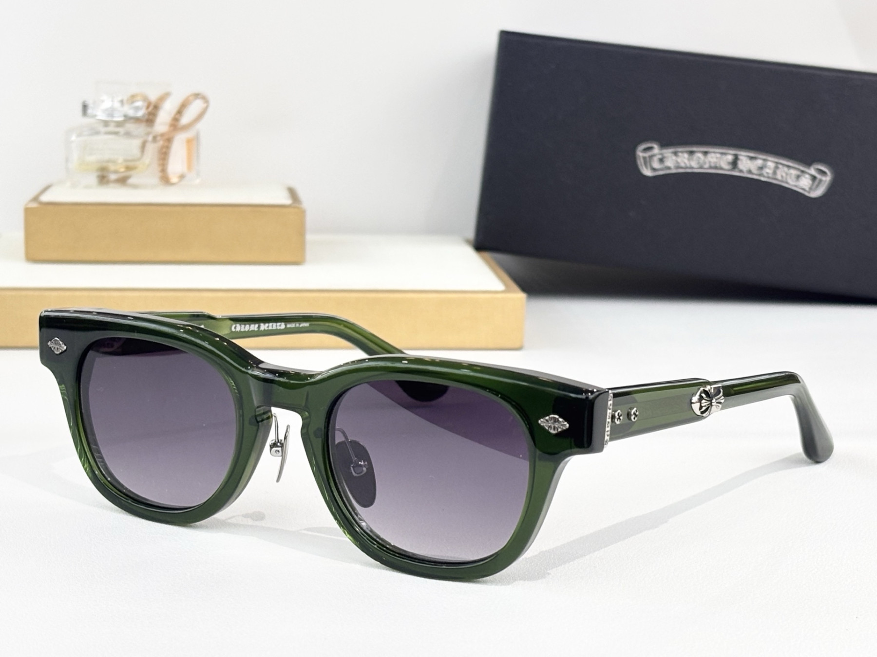 Chrome Hearts Glasses JENNA TAIL YEA 48-23-153